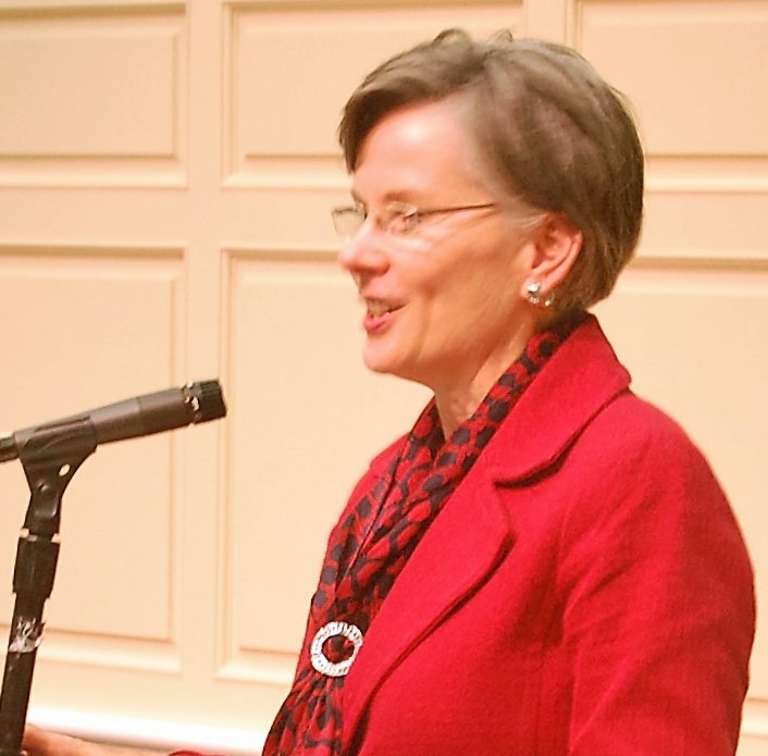Forum speaker, Sharon Corrigan