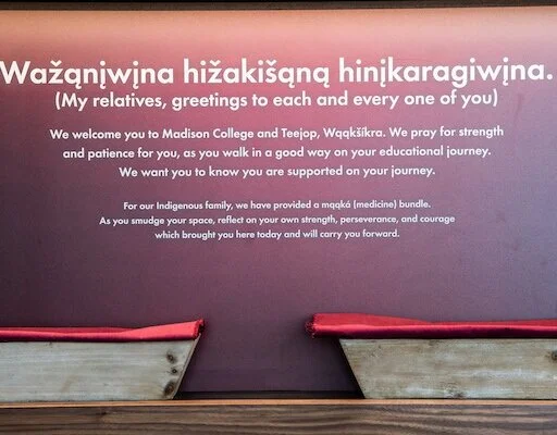 Luncheon Program Adapted to Weather Realities