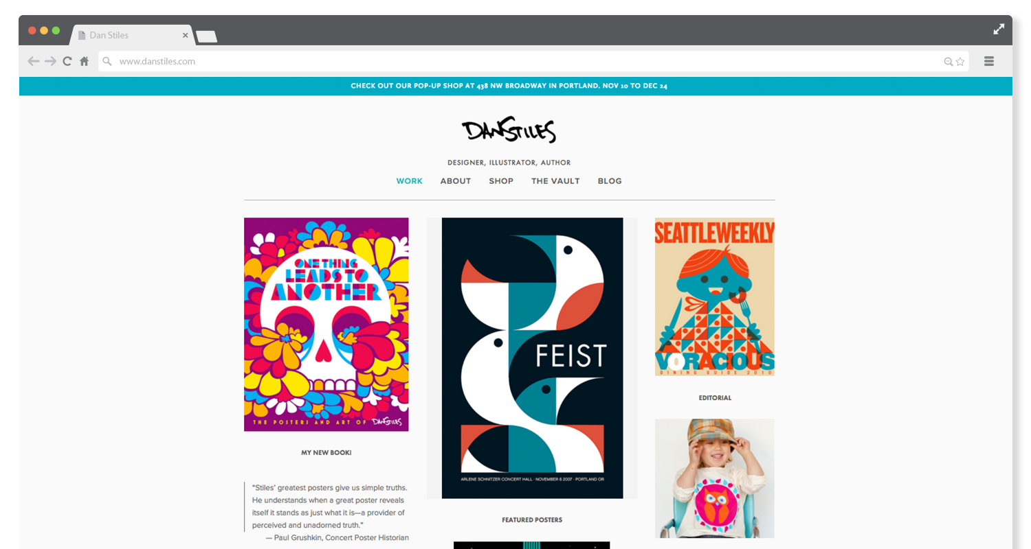 Dan Stiles Website