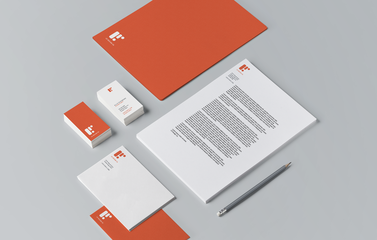 LR Design Co Brand Identity