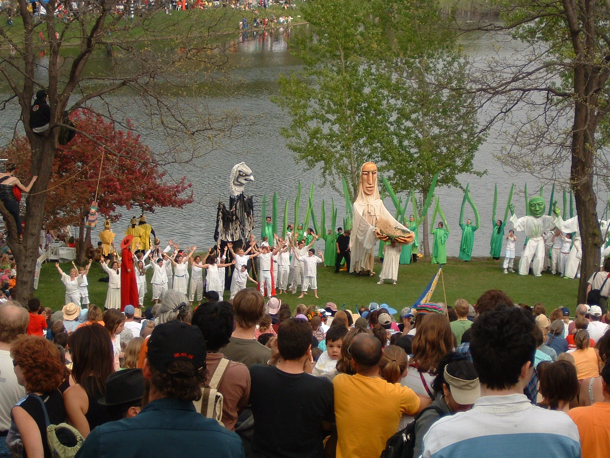 Heart of the Beast May Day celebration in Powderhorn Park. Photo by Michael Hicks.
