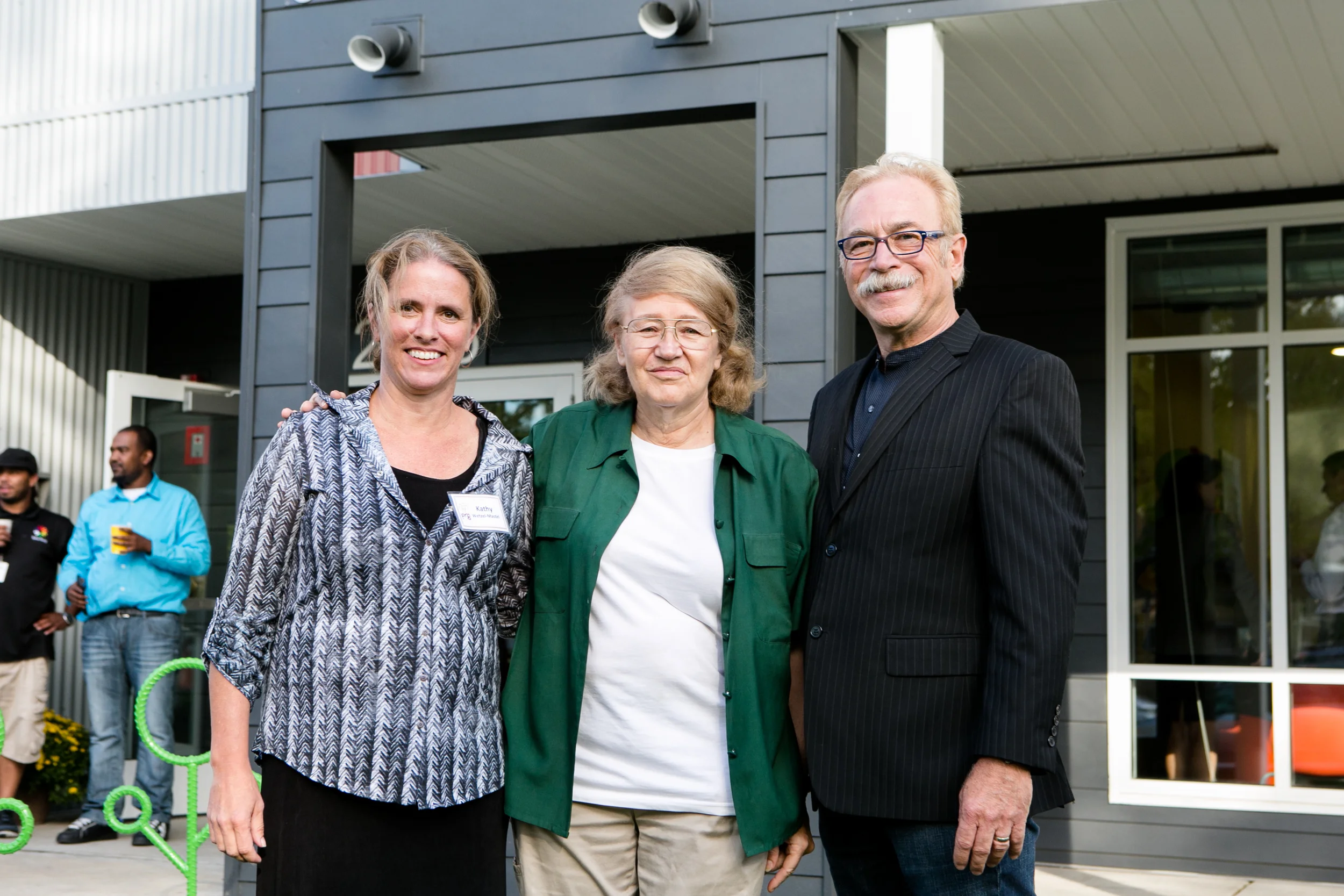Project leaders Kathy Wetzel-Mastel of PRG, Inc., Carol Pass of EPIC, and Loren Brueggemann of Phoenix Development, Inc.