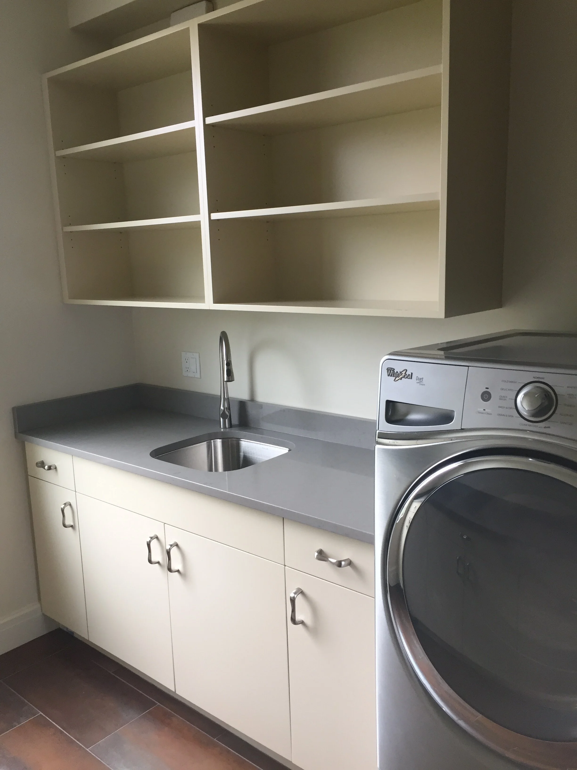 Laundry Cabinet and Shelves B969