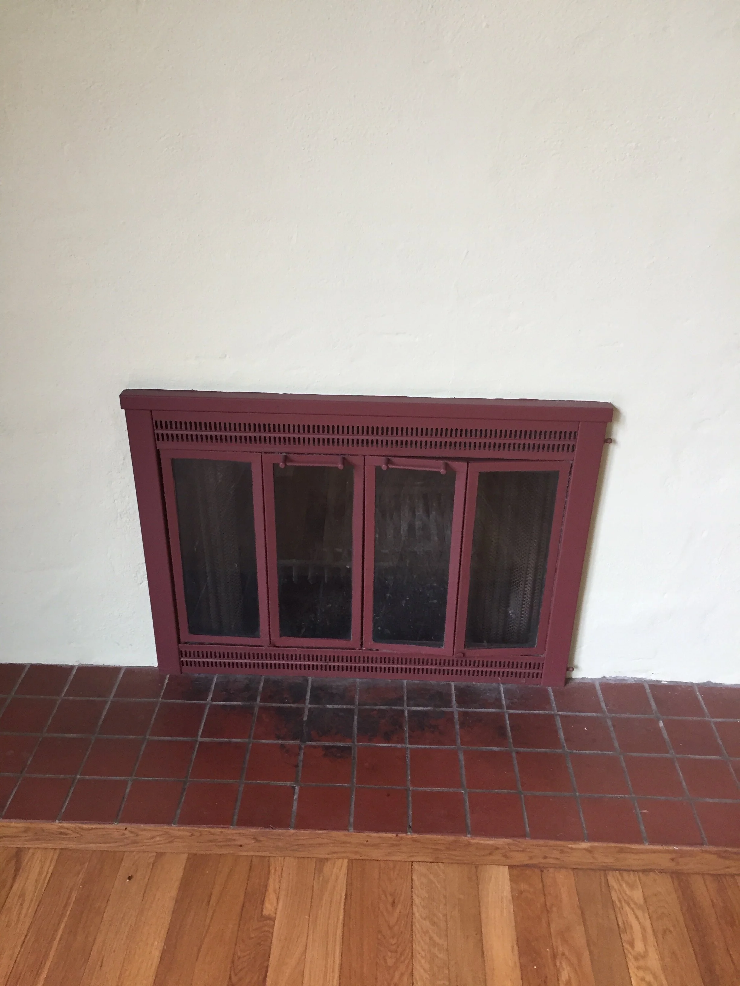 Glass Fireplace Doors L364
