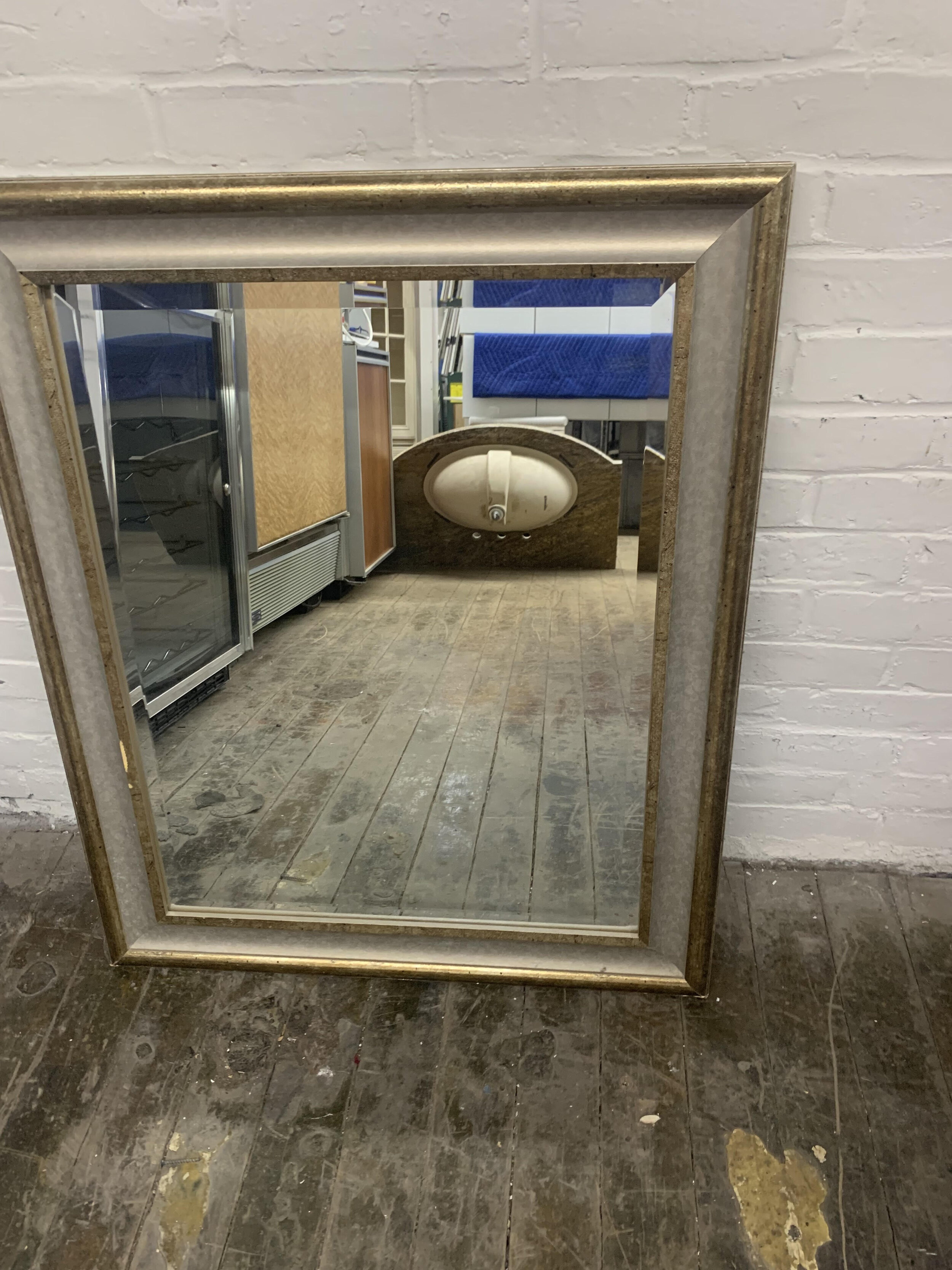 Multicolored Metal Mirror W655