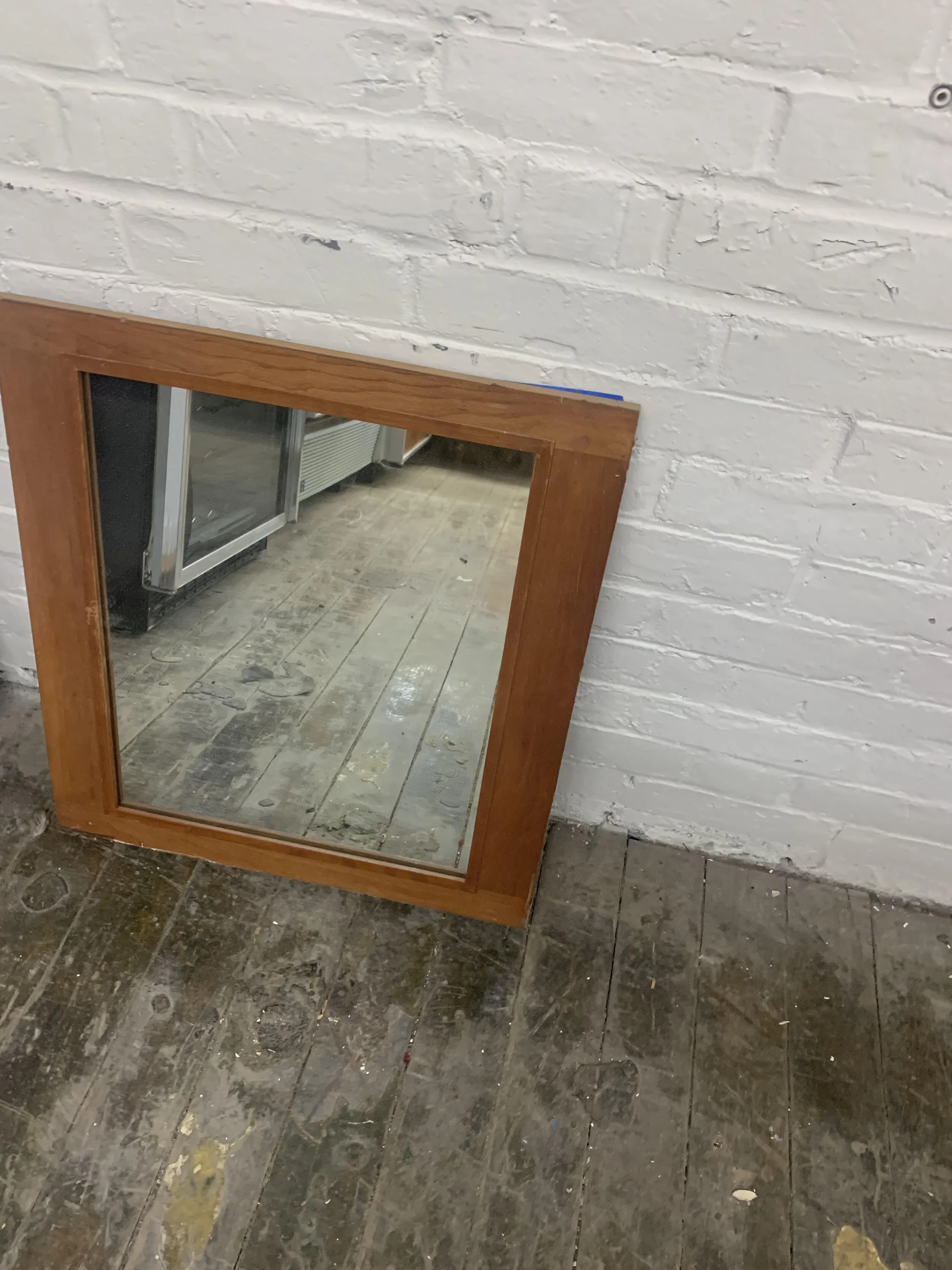 Wooden Framed Mirror Z999