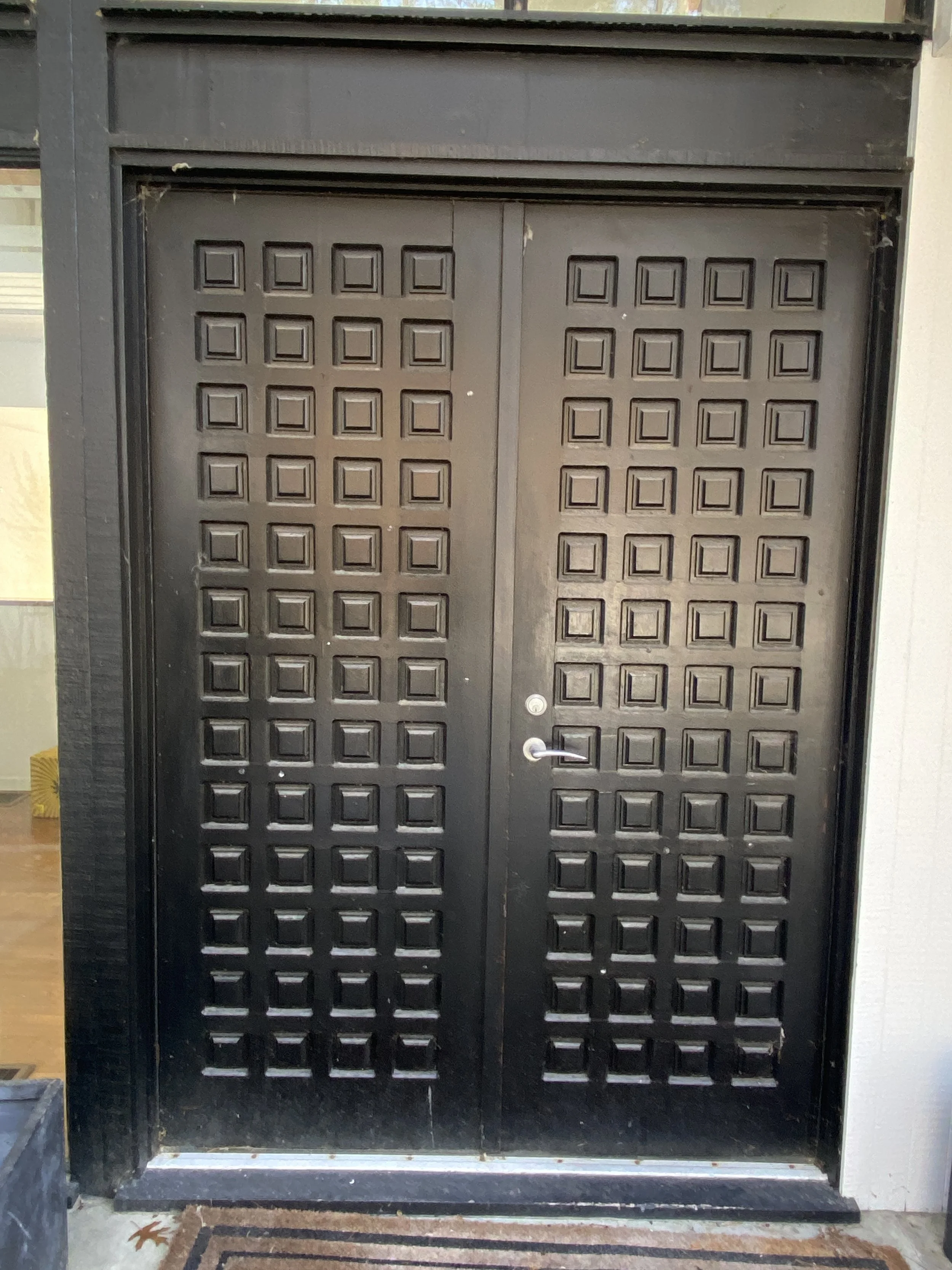 Deck House Mahogany Waffle Door C282