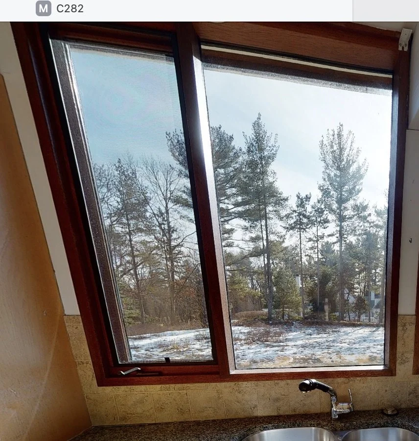 Deck House Fixed Panel with Casement Left C282