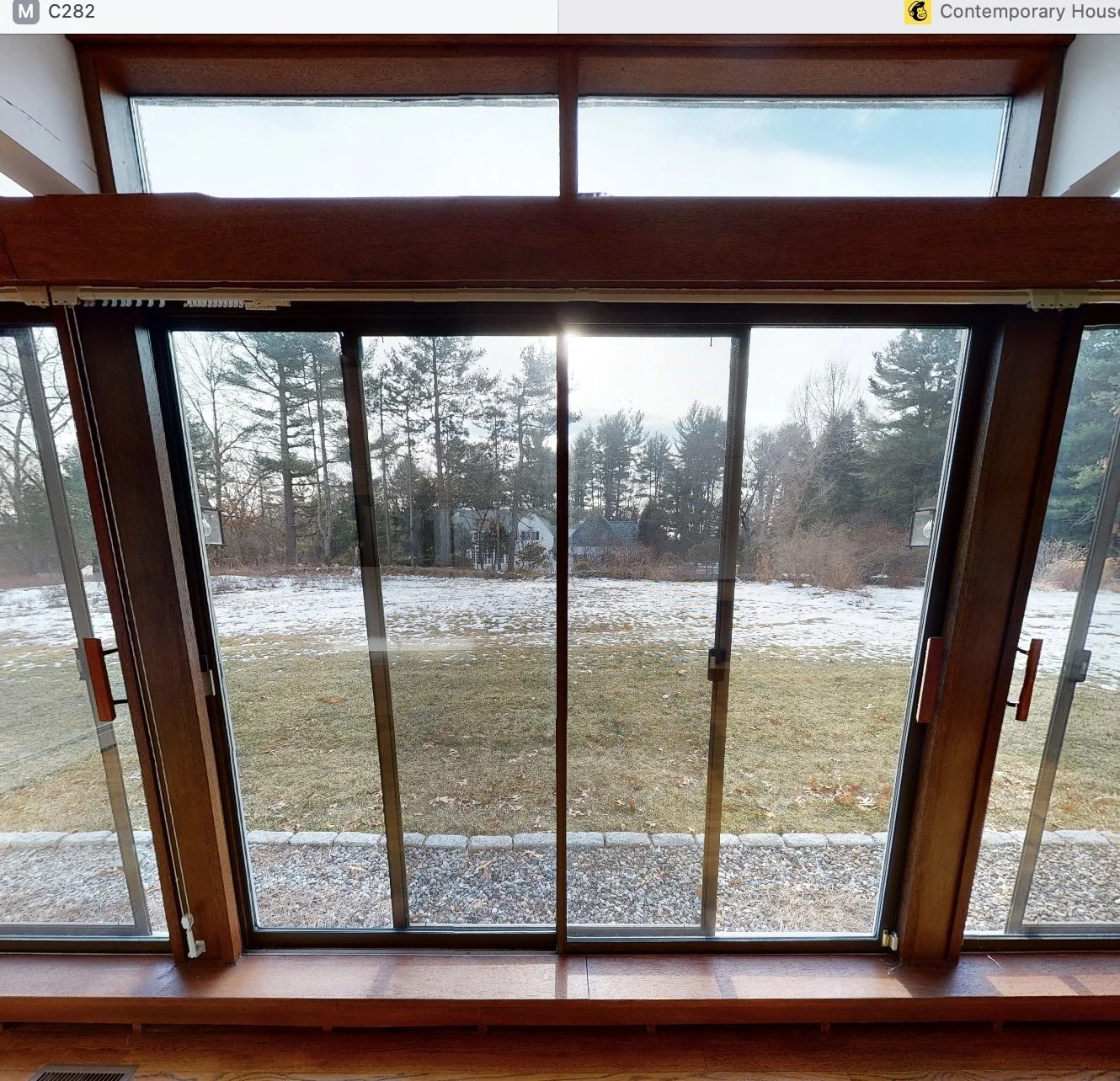 Deck House Transom Fixed Panel C282