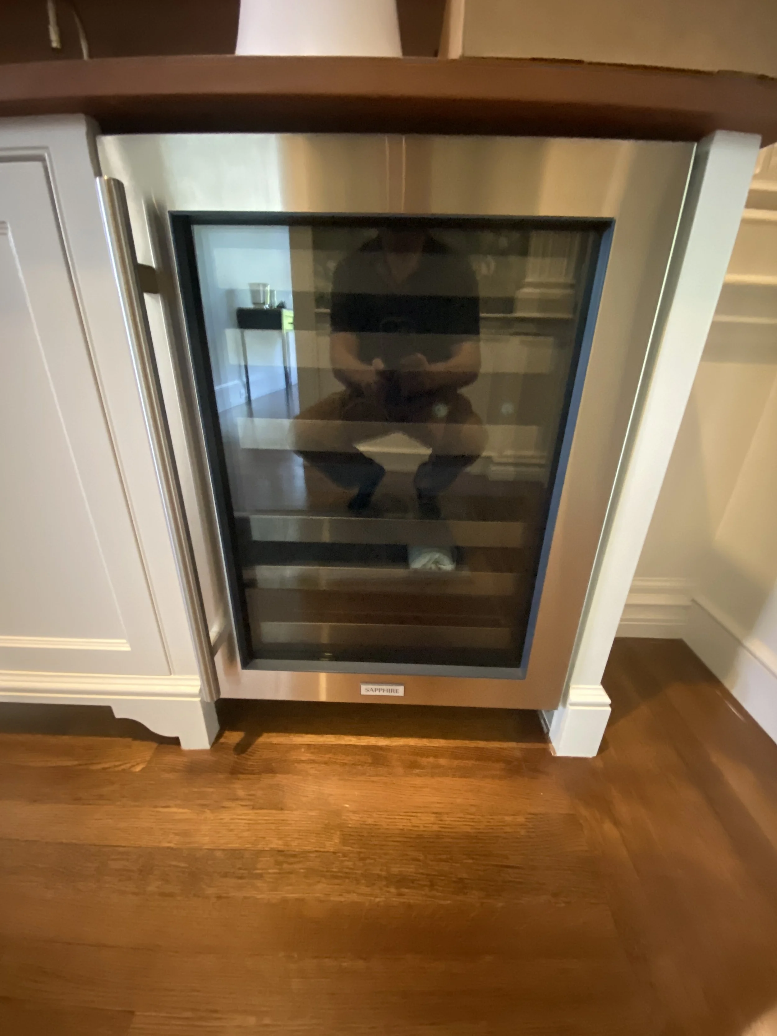 Sapphire 24" Stainless Steel Wine Refrigerator B114