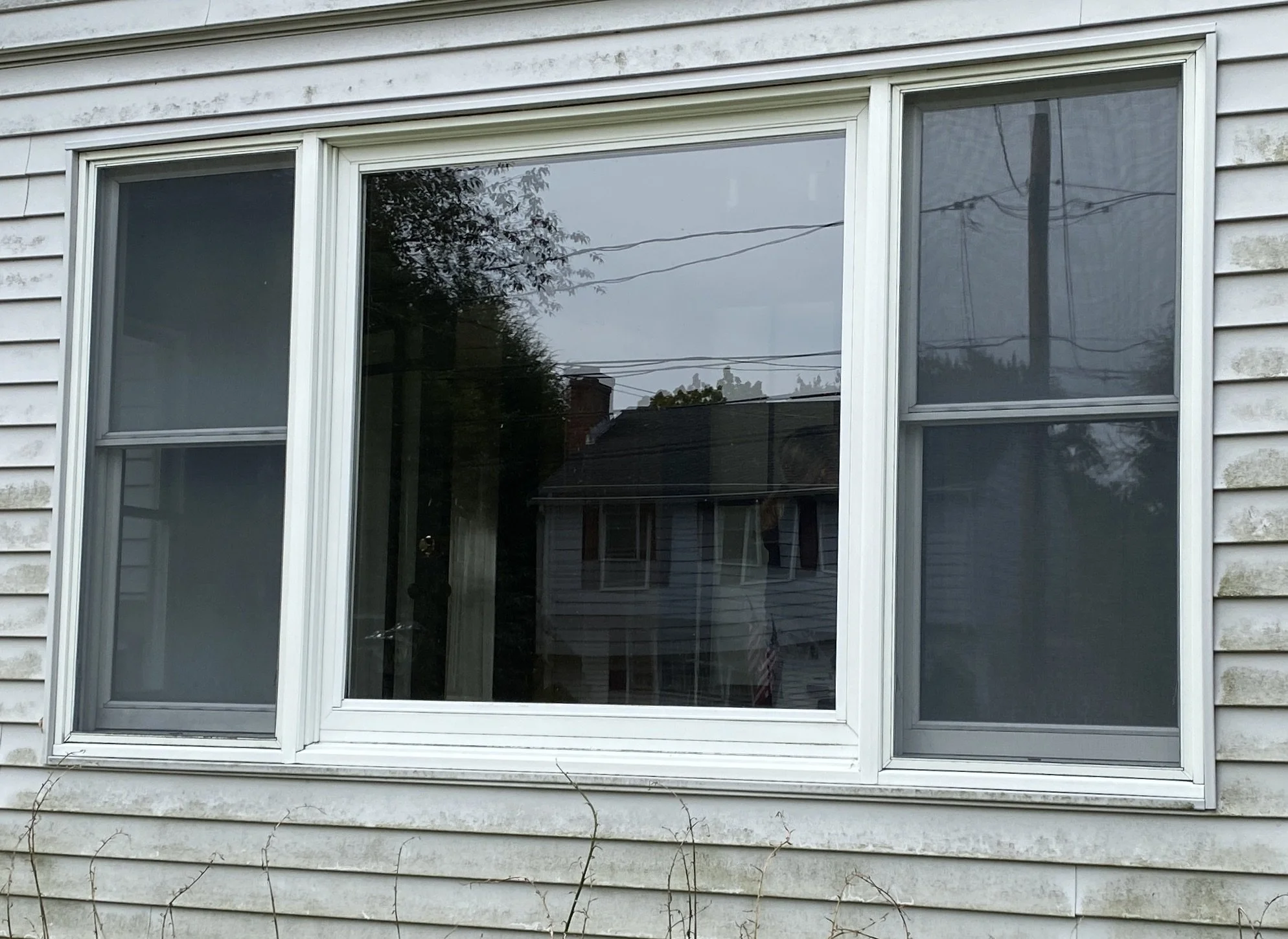 Fixed panel with Double Hung L607