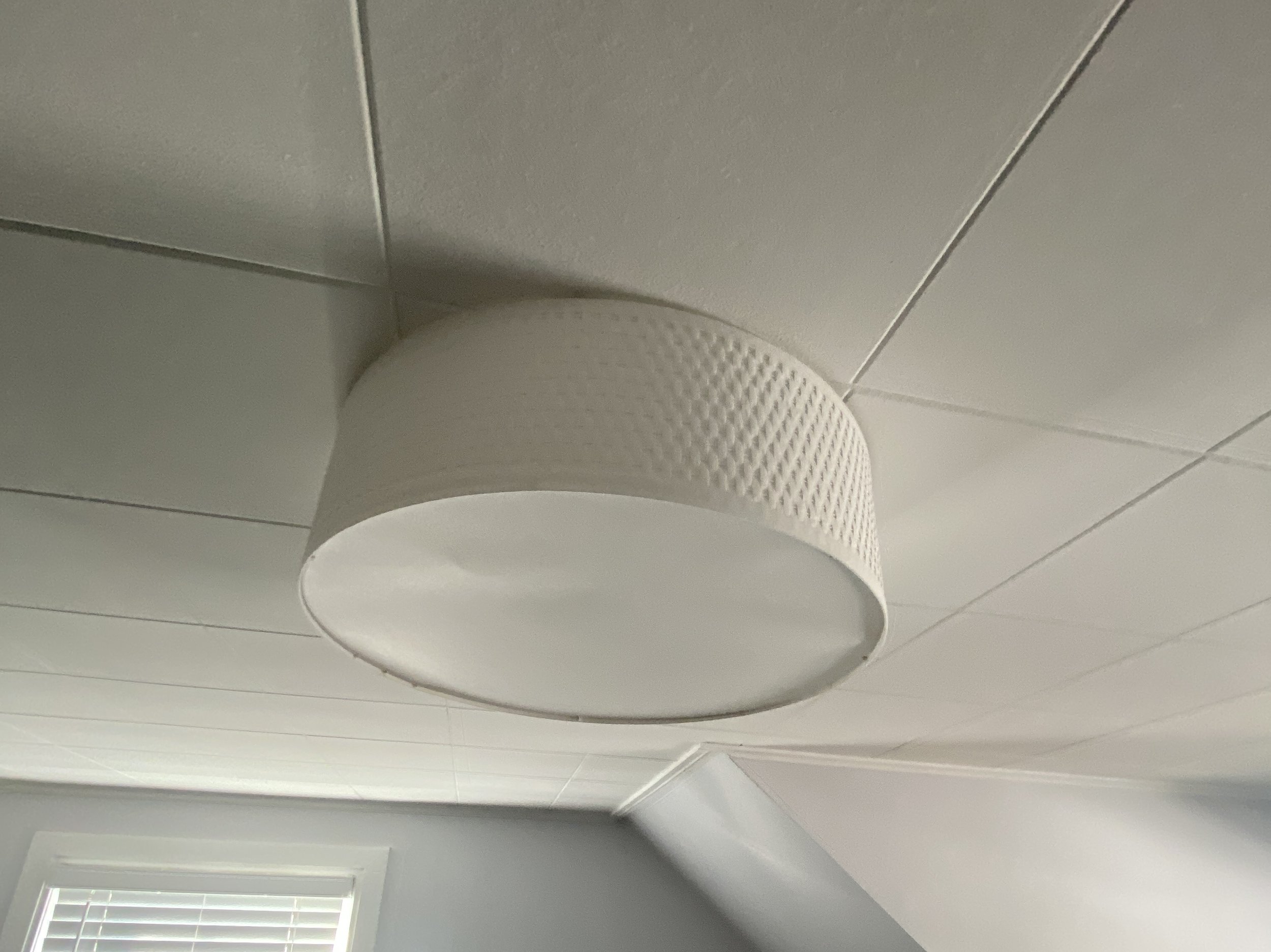 Flush mount drum style light fixture A149