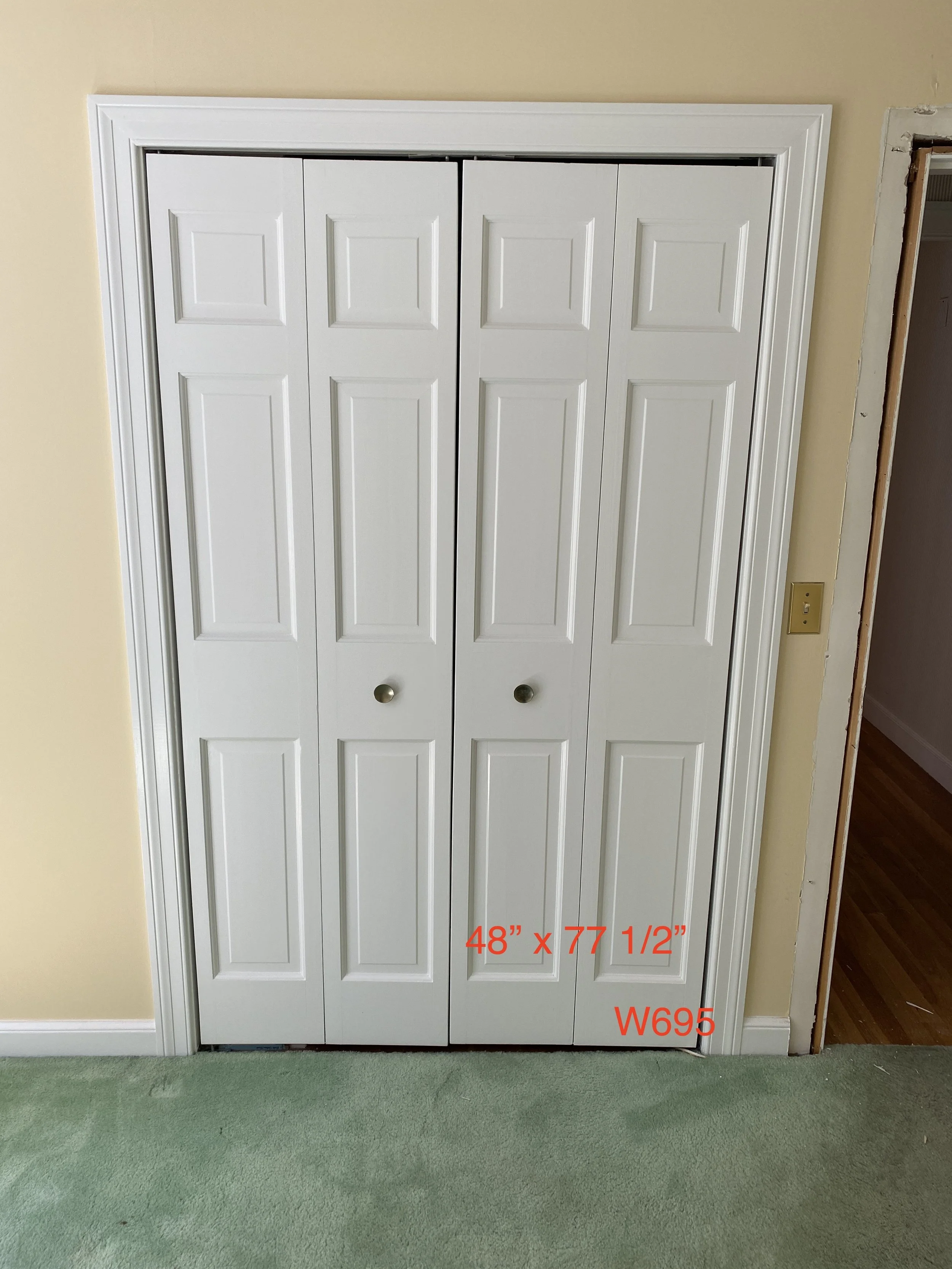 Wood Bifold Door W695