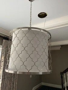 Ellis Five light Drum pendant   D143