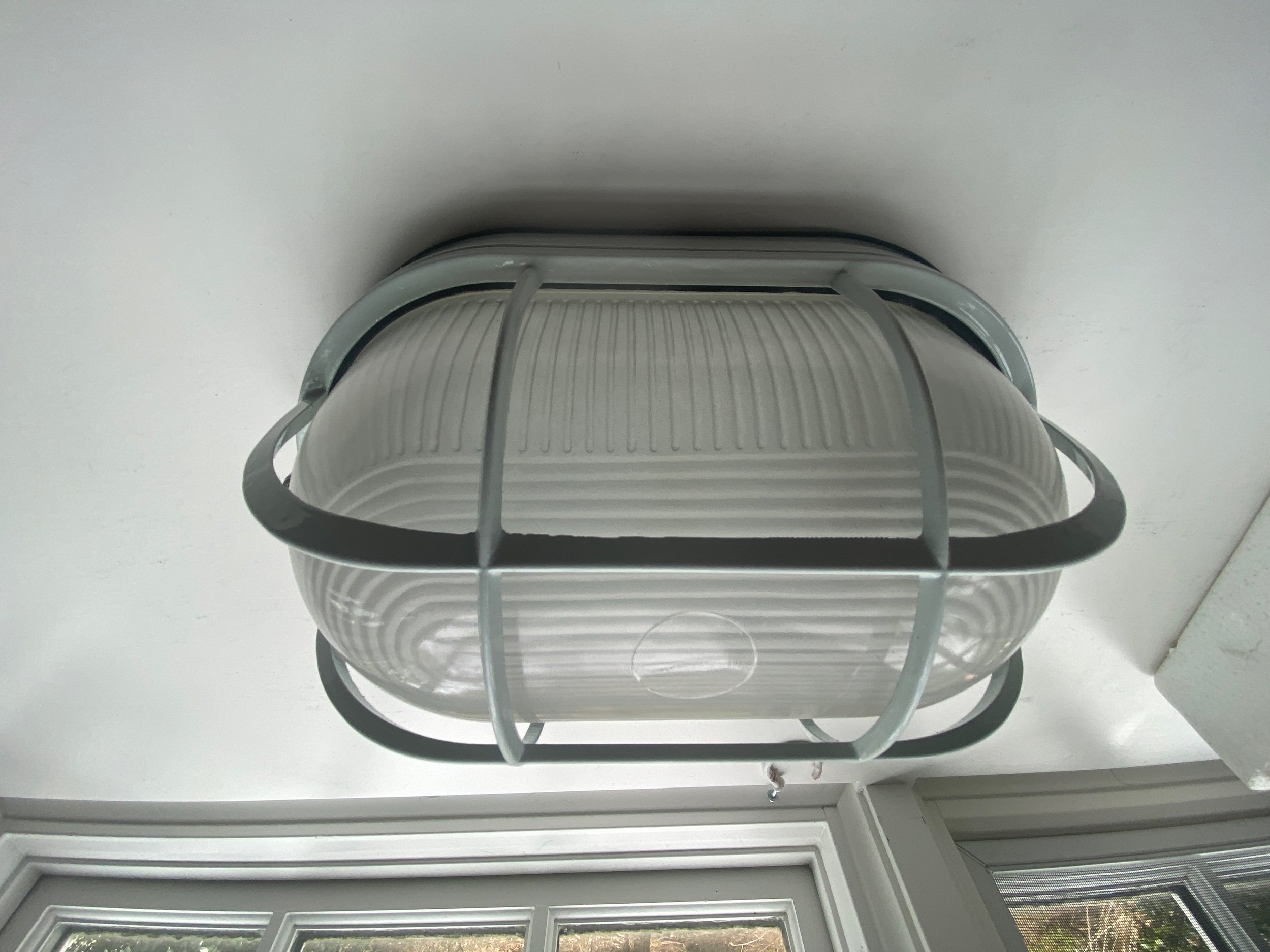 Nauticus 1 Light 11"  Outdoor Ceiling Light W387