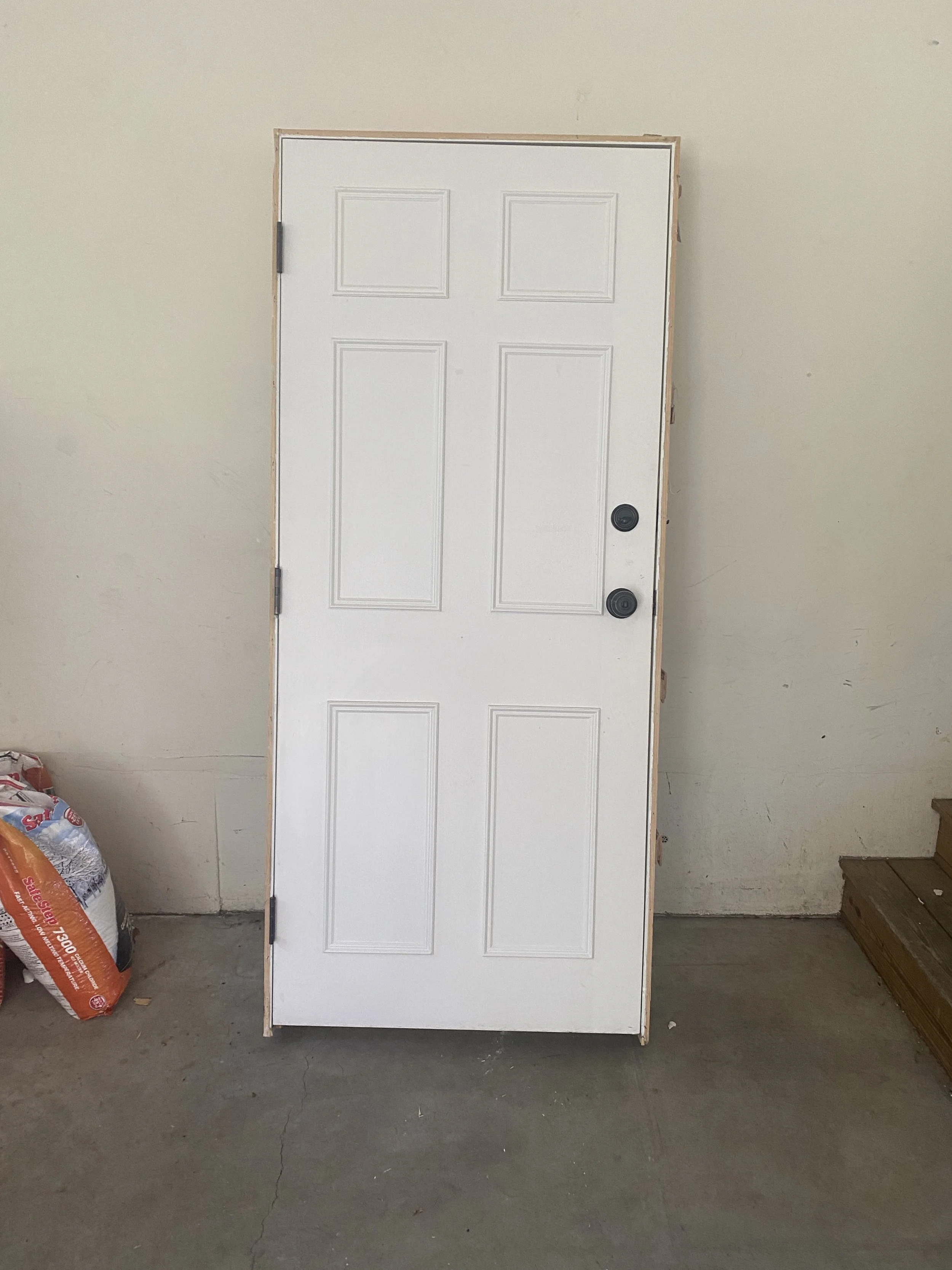 Six Panel Solid Core Door W387