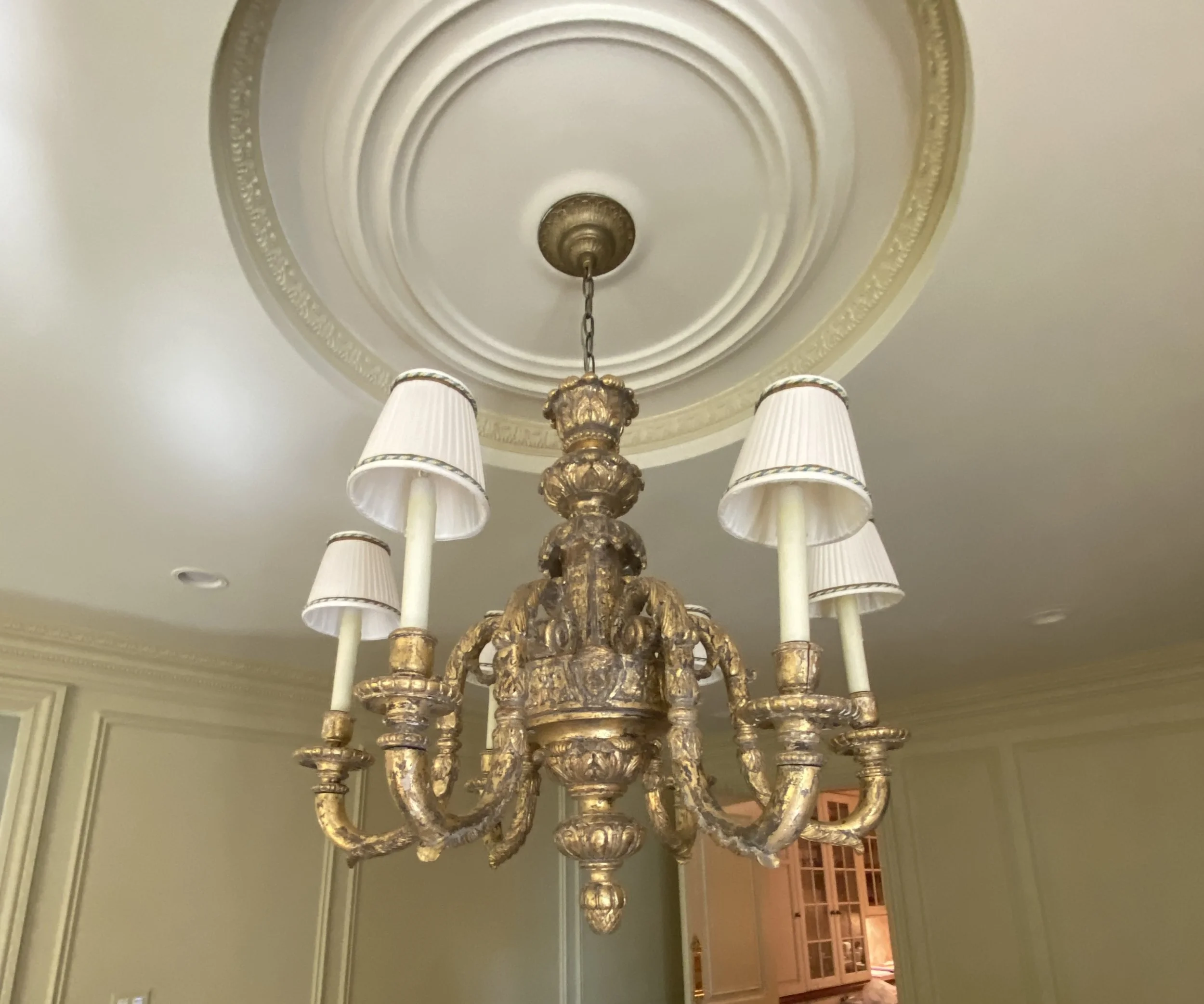 Gold Chandelier W309 DR