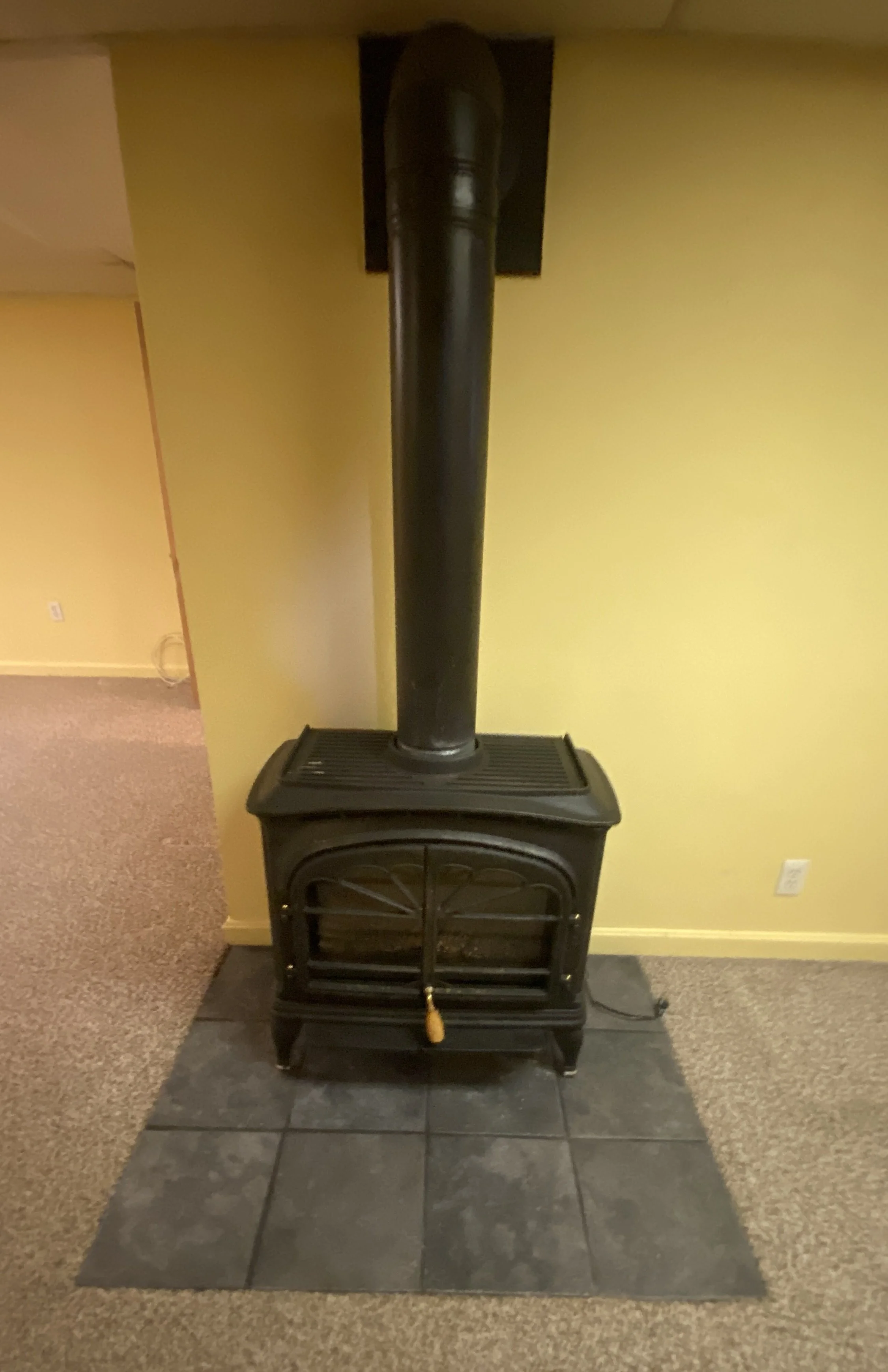 Heat-N-Glo Tiara II Natural Gas Fireplace With Insulated Pipe N129