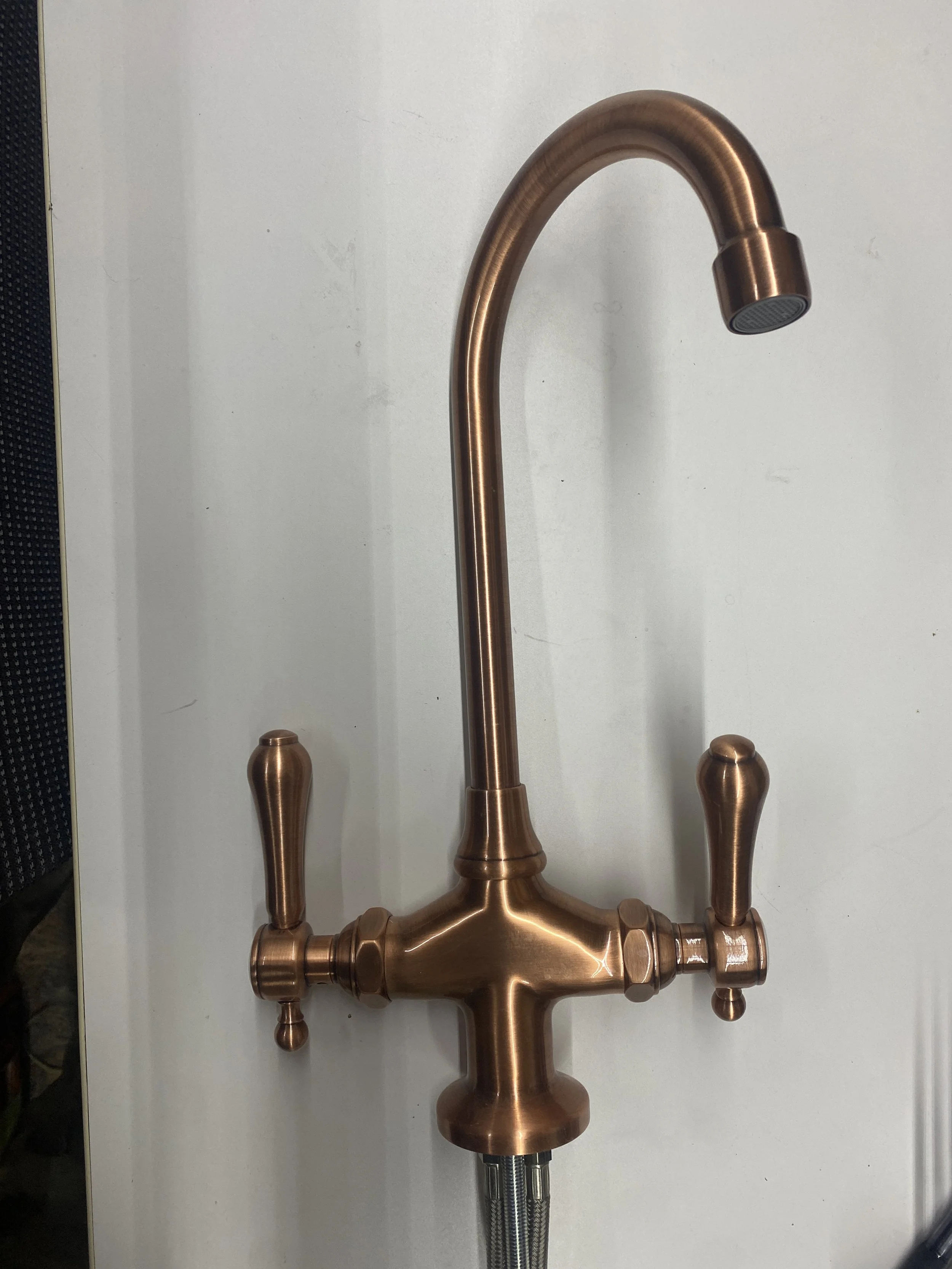 Newport Brass Double Handle Bar Faucet with Metal Lever Handles W515
