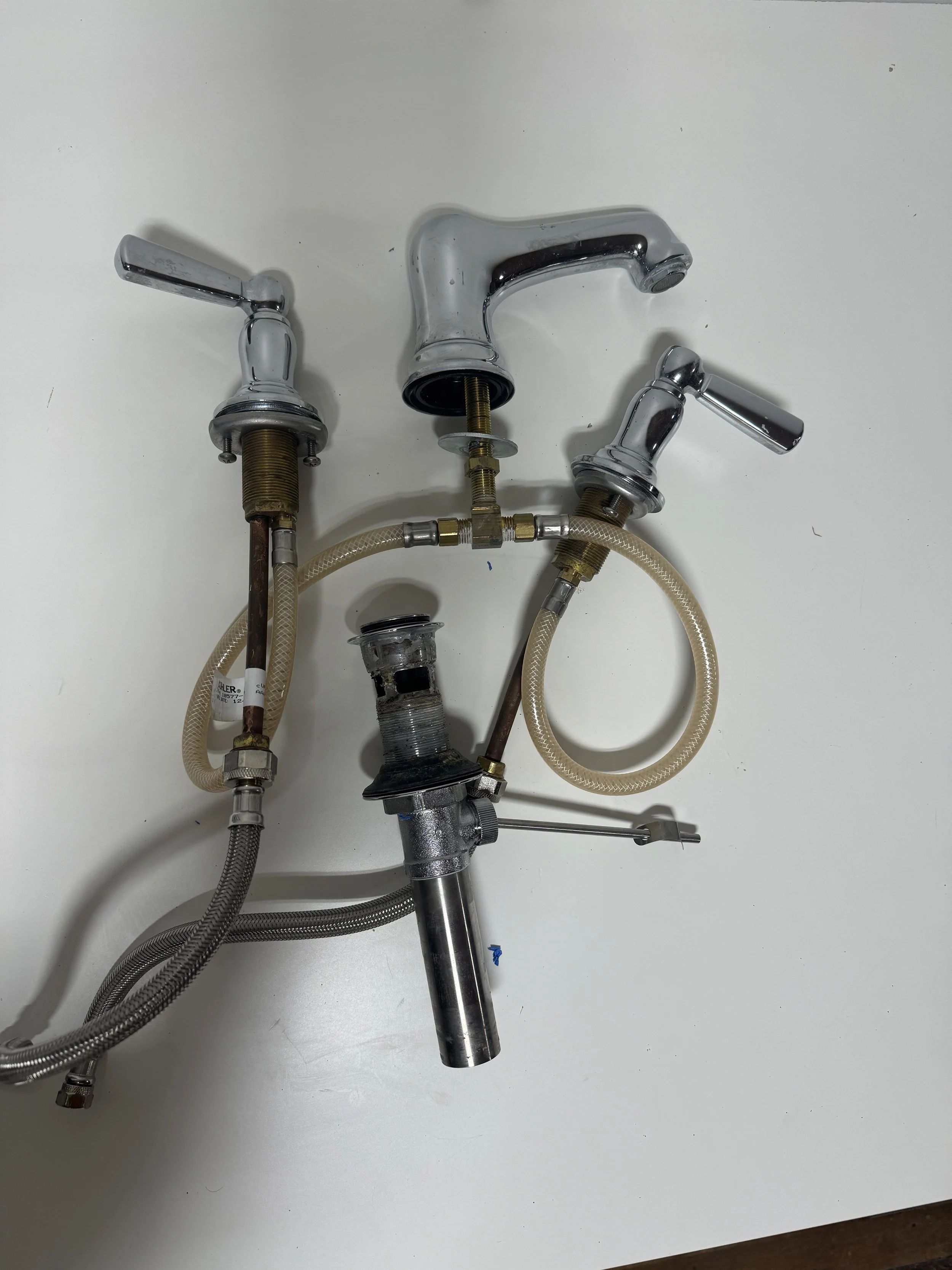 Kohler Polished Nickel Sink Fixture W515 FX02