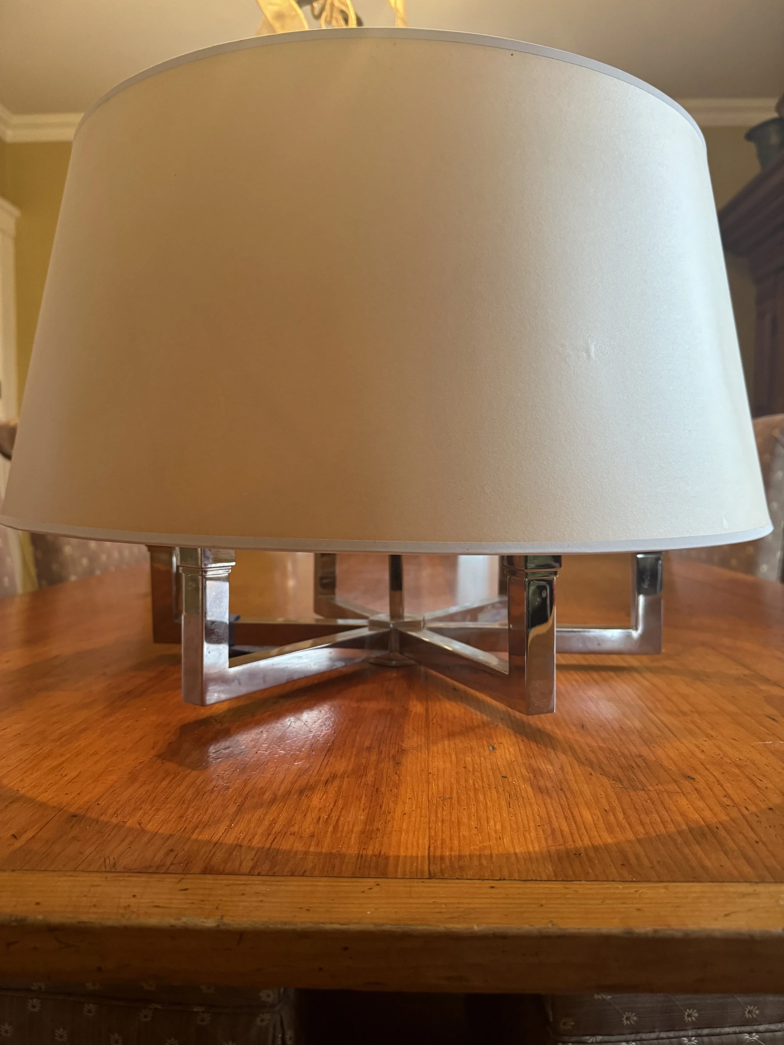 Chandelier Visual Comfort CHAPMAN & MYERS Square Tube Hanging Shade W515
