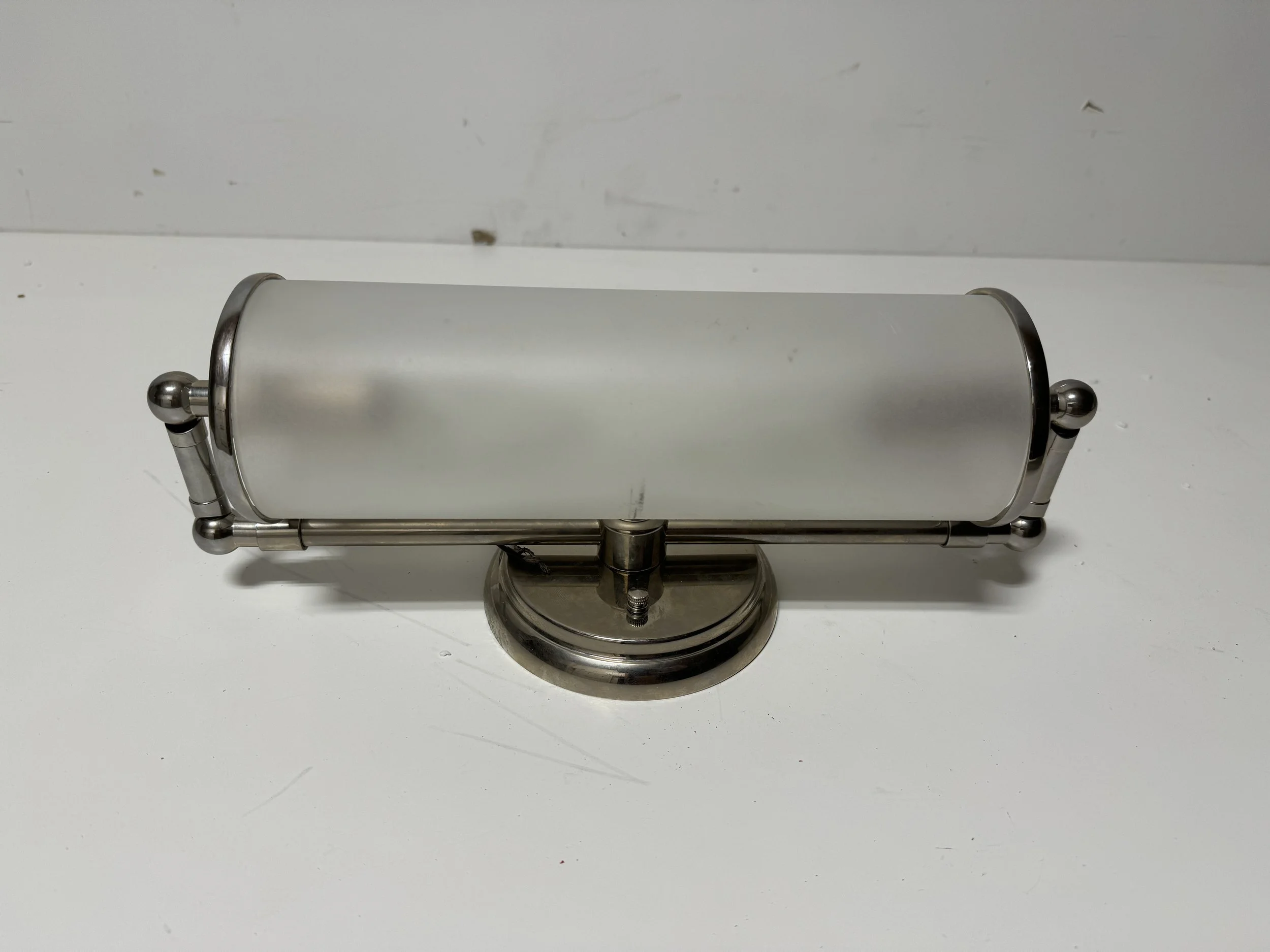 Lucid Mirer Nickel Sconce  C812