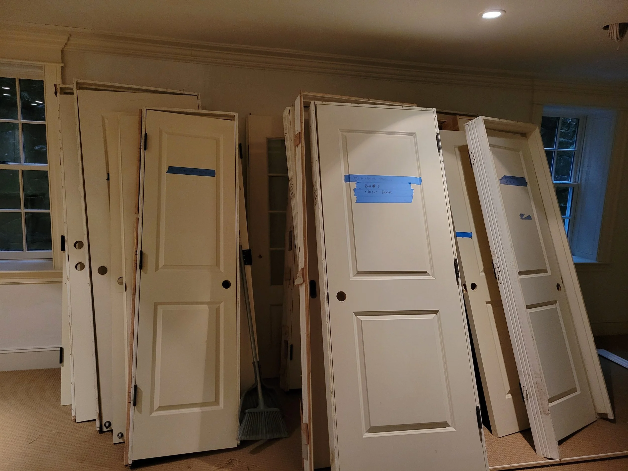 Two panel Wood doors W515