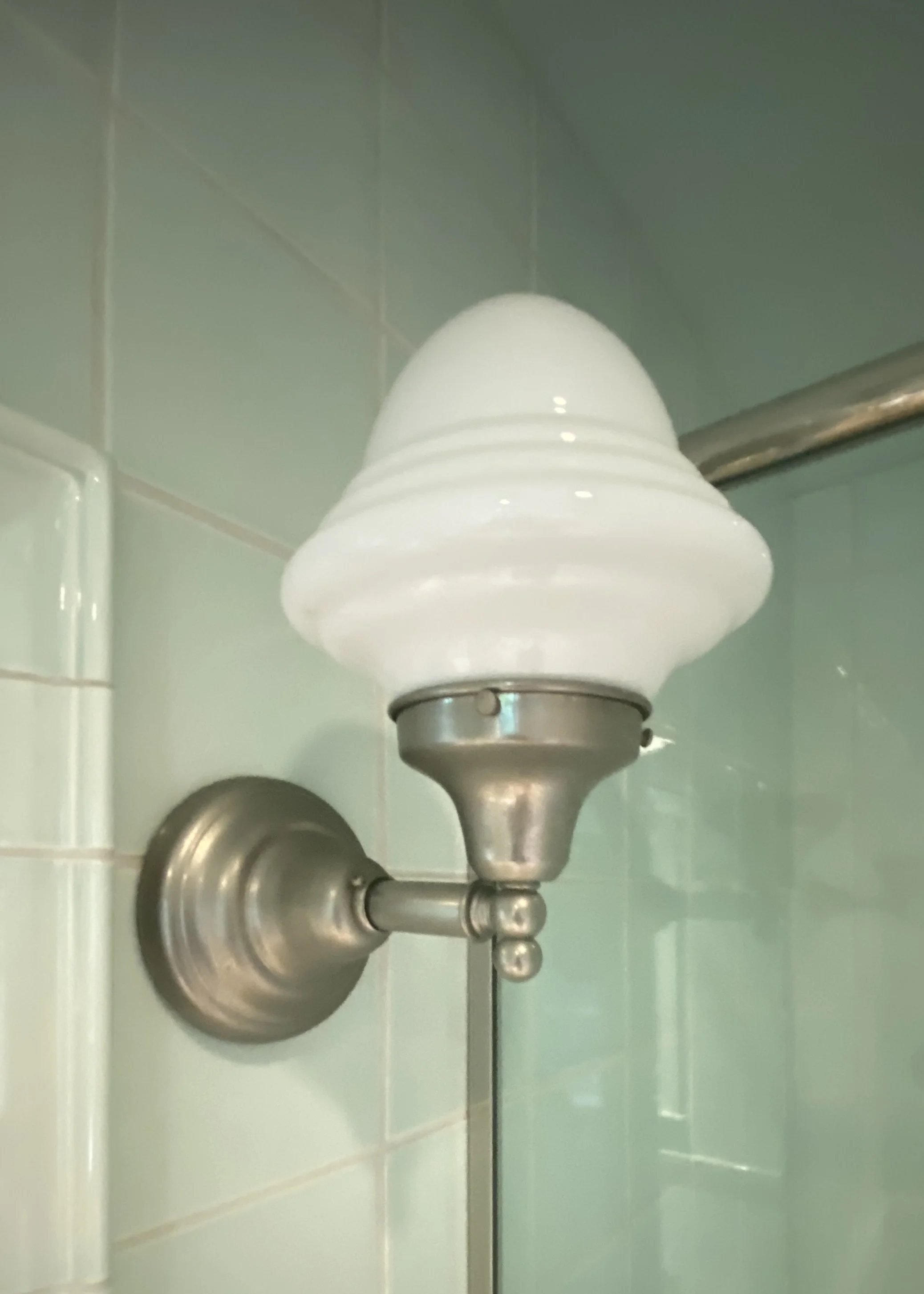 Frosted Glass Sconce W552