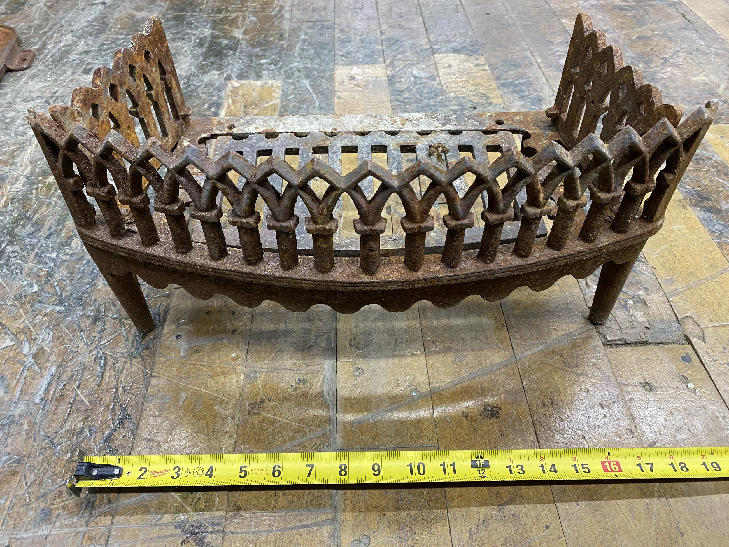 Antique Fireplace Log Holder Z999