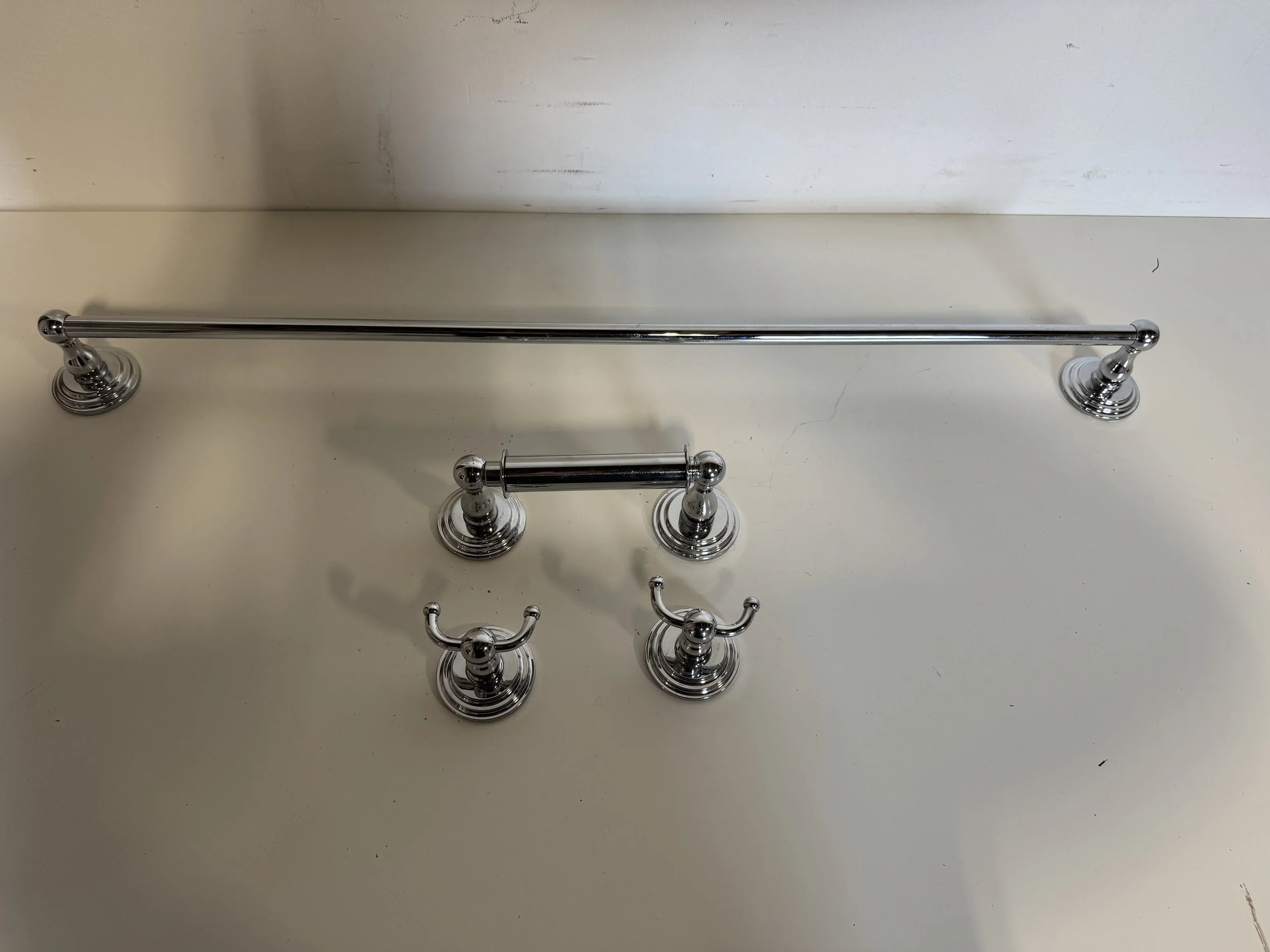 Ginger Polished Chrome Bath Accessories B521 Set B