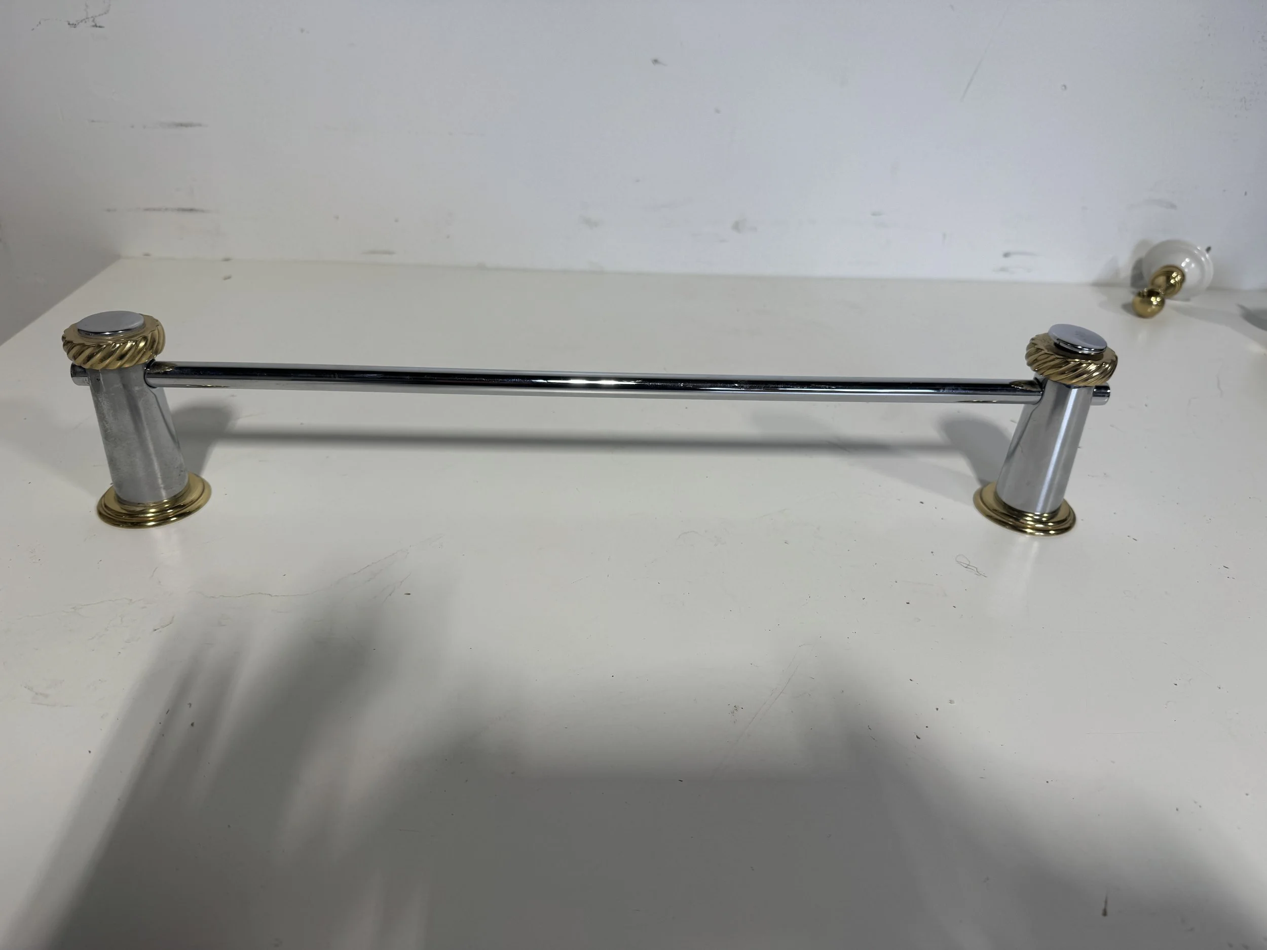 Chrome and Brass Bath Accessory Z999 C