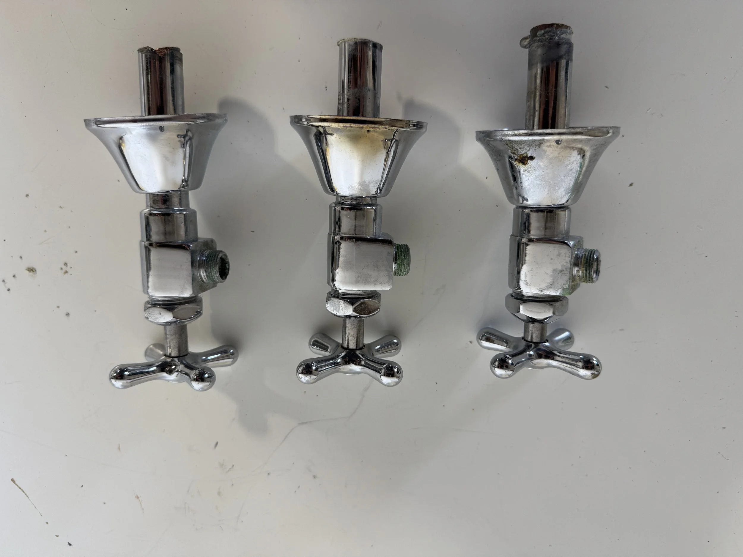 Waterworks Polished Chrome Shut off valve C812