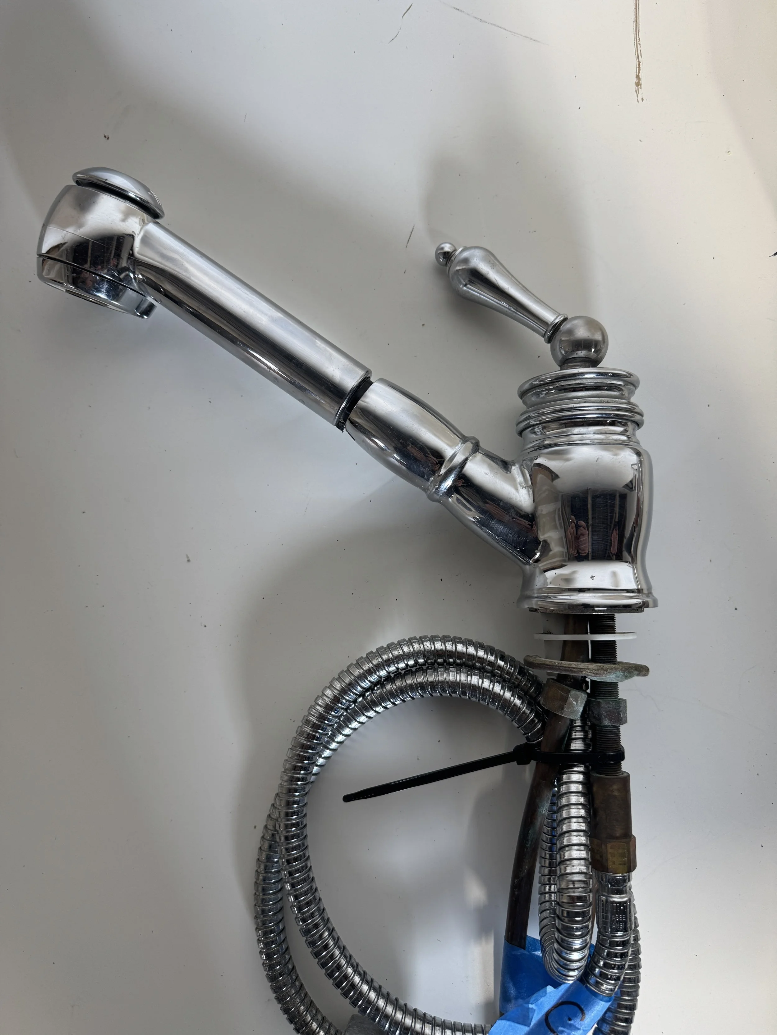 Polished Chrome Kitchen Fixture C806