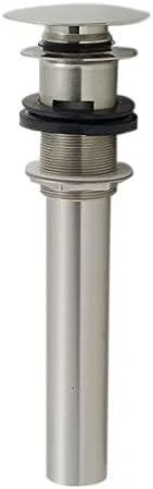 Jaclo Polished Nickel Touch Drain S001
