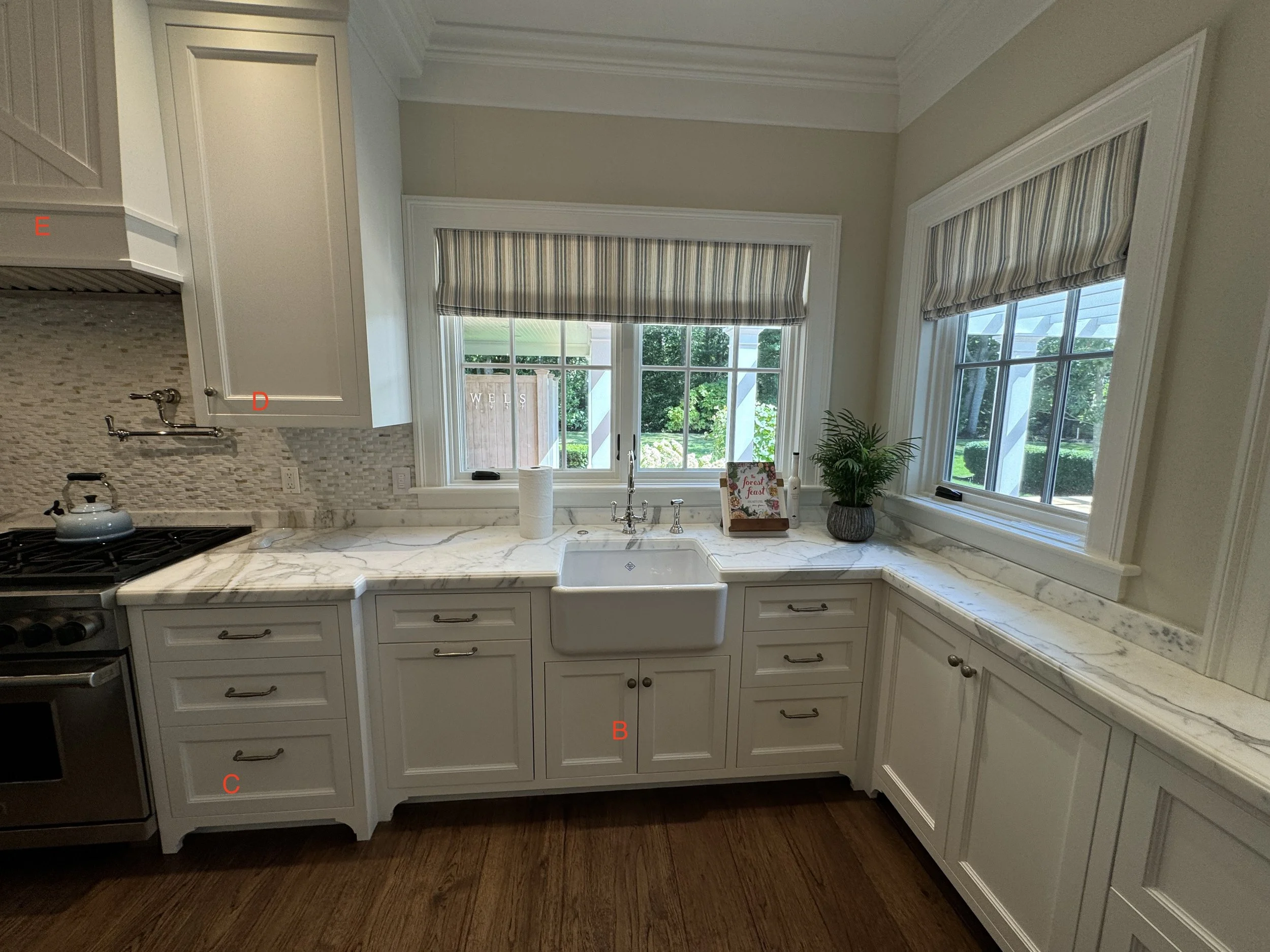 Herrick and White Kitchen Cabinets OS47
