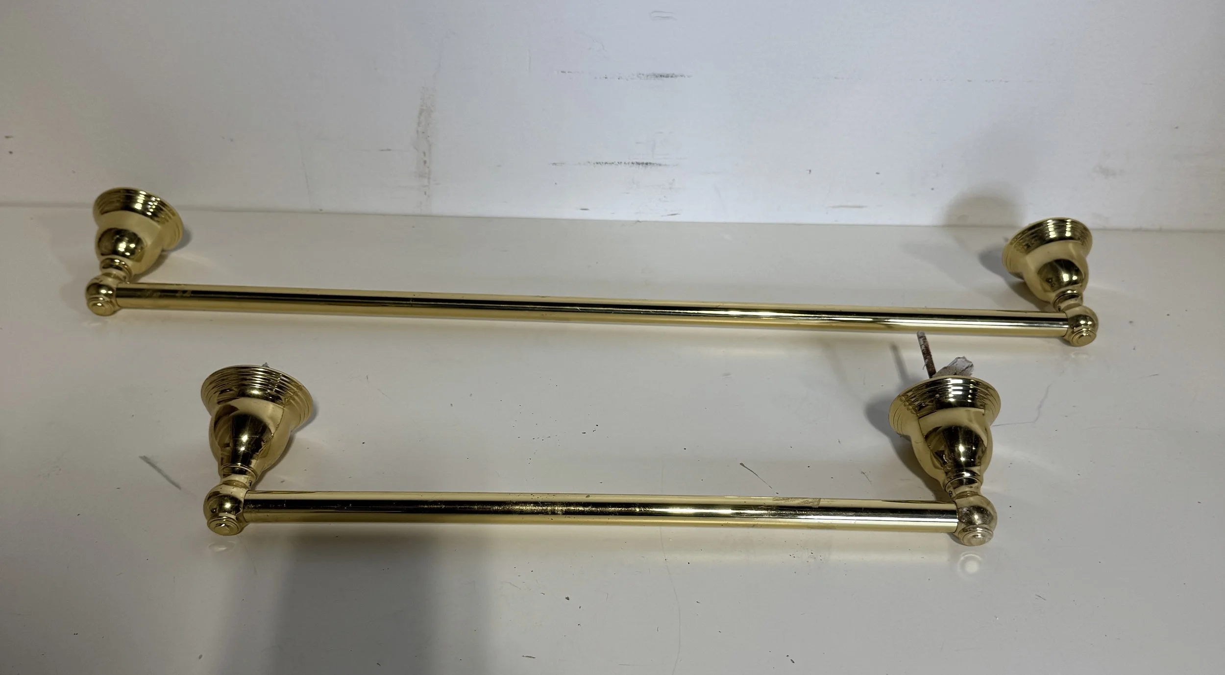 Brass Finish Bath Accessory W309 Set E