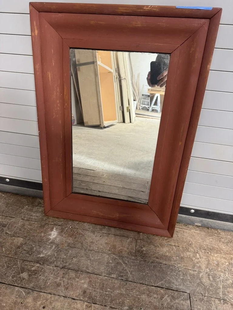 Wood Framed Mirror Z999