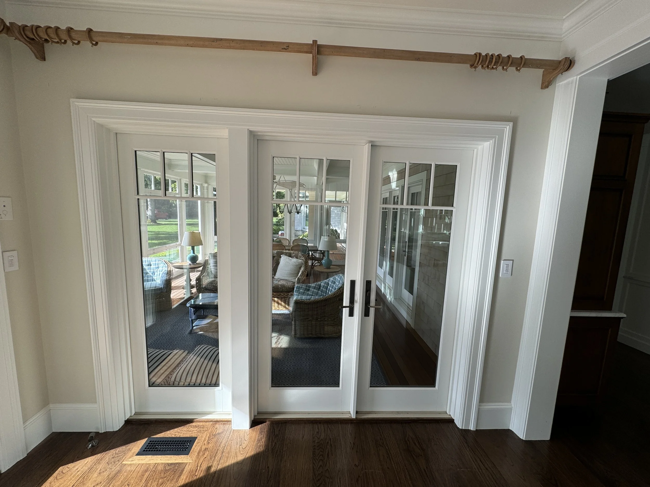 Marvin Double French Door with Side Panel OS47