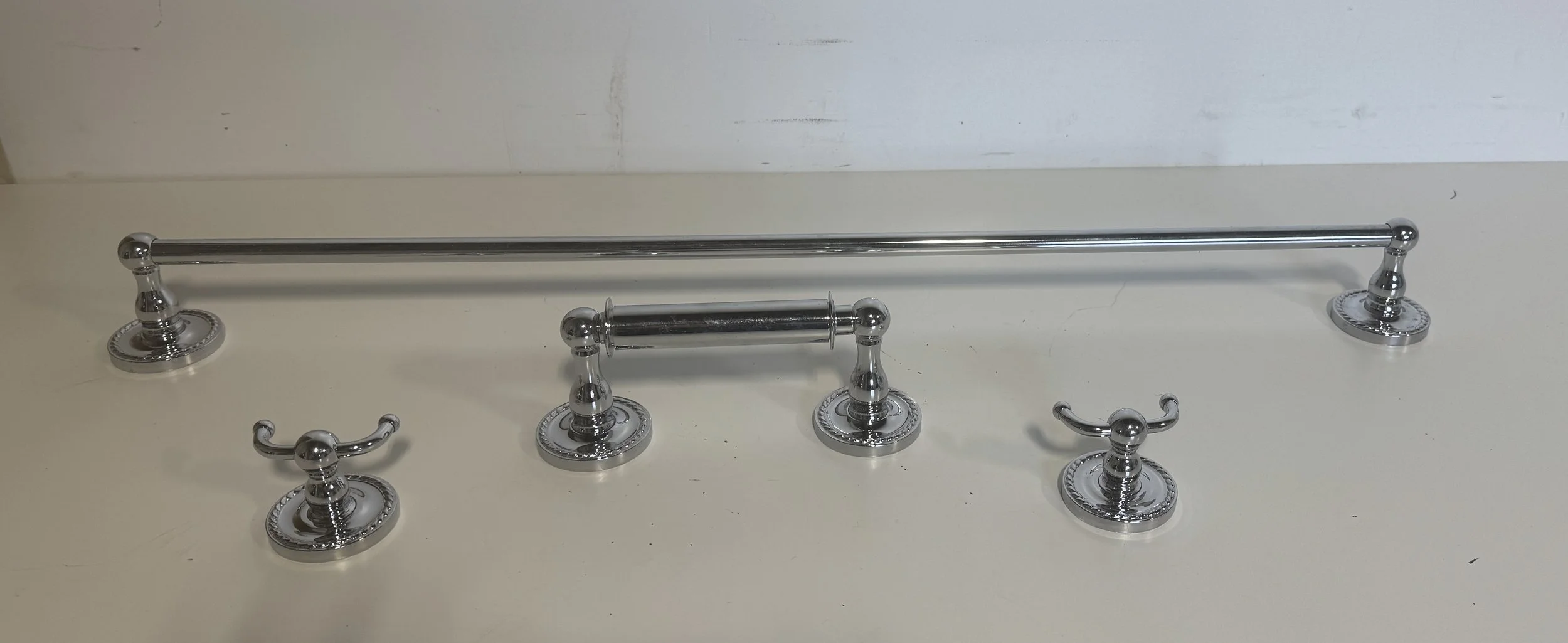 Ginger Polished Chrome Bath Accessories B521 Set C