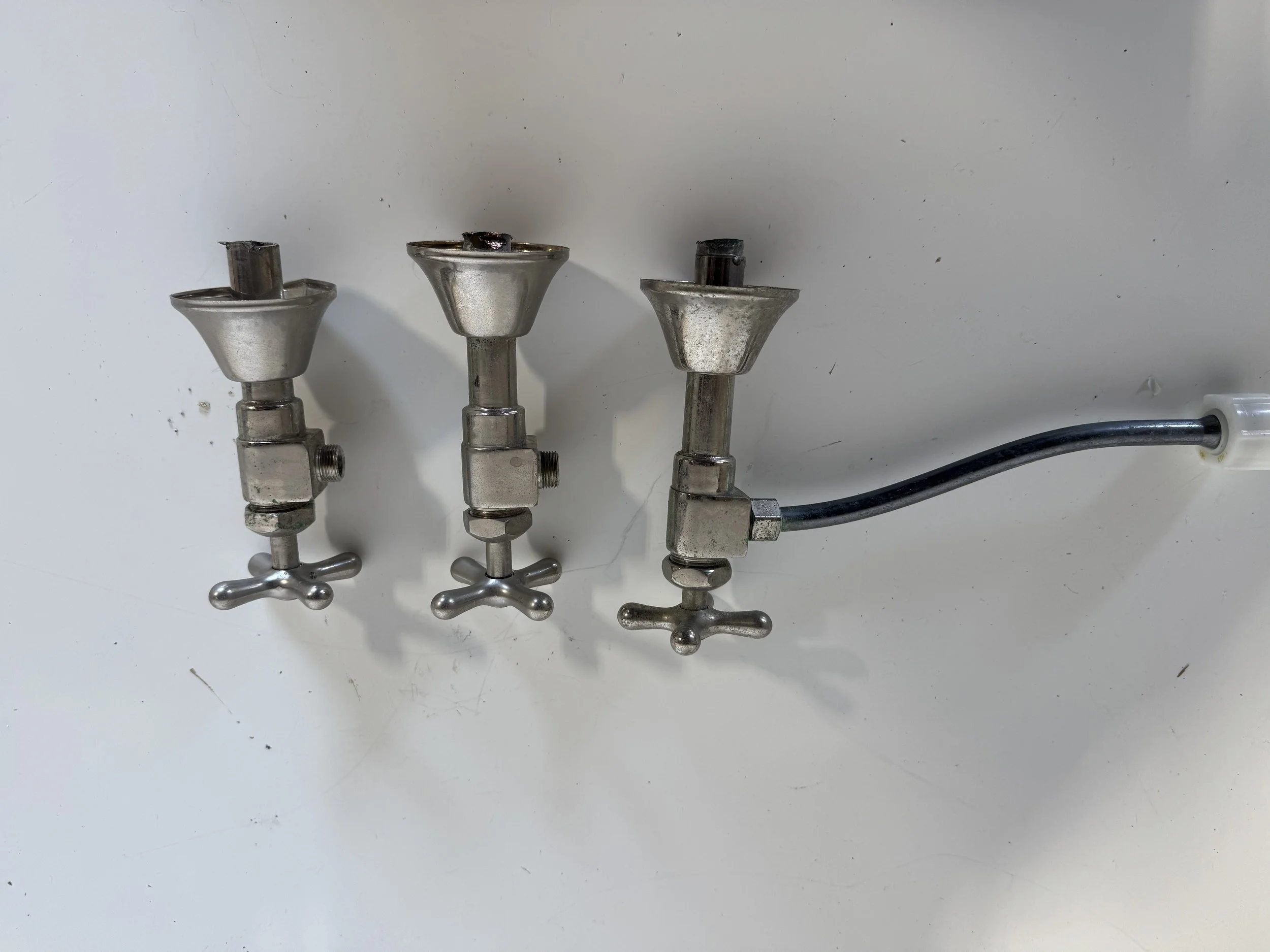 Waterworks Nickel Toilet Valve C812