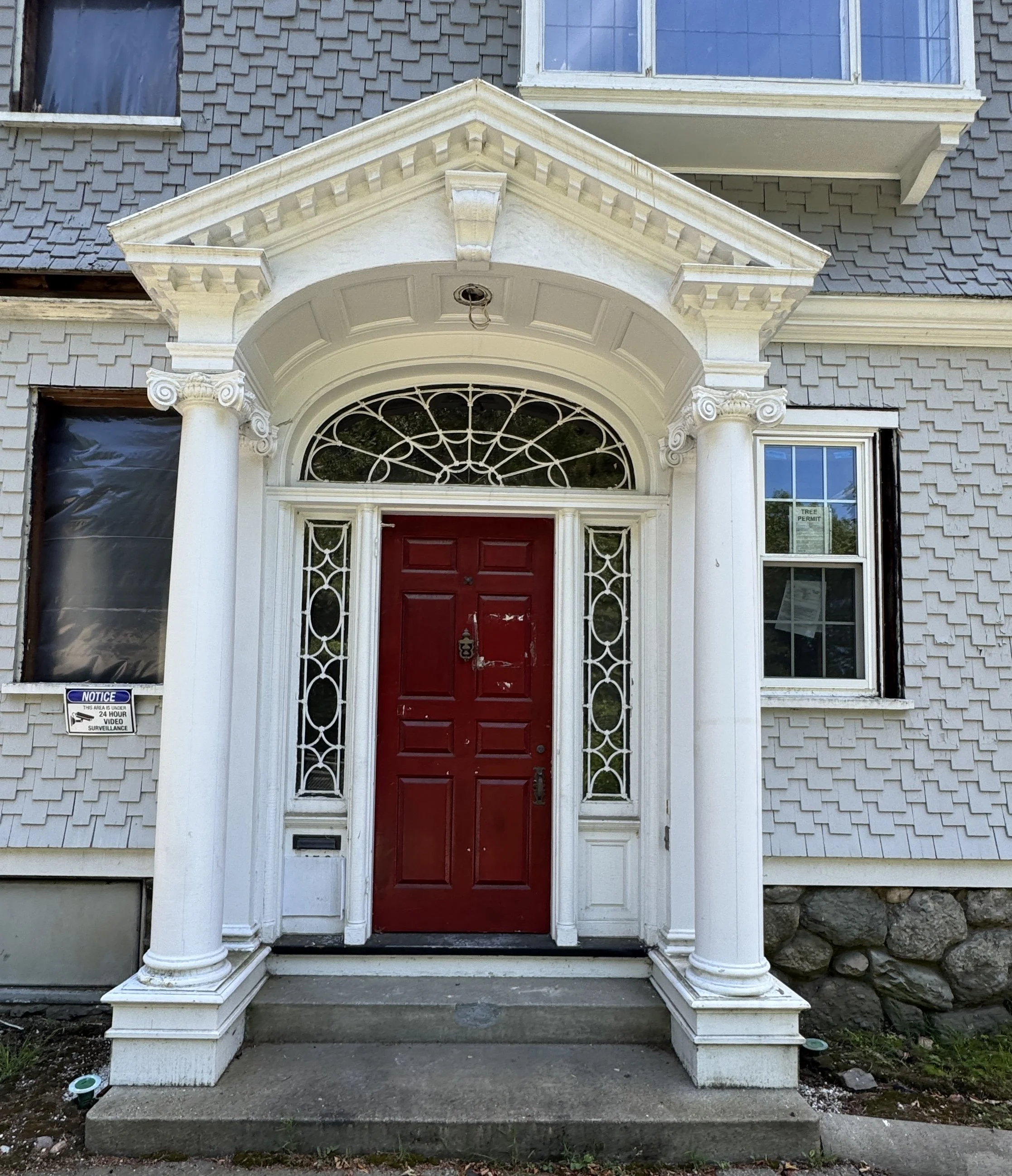 Antique Entry Door N156