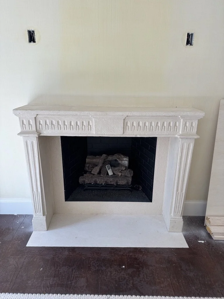 Cast Fireplace Mantel W125