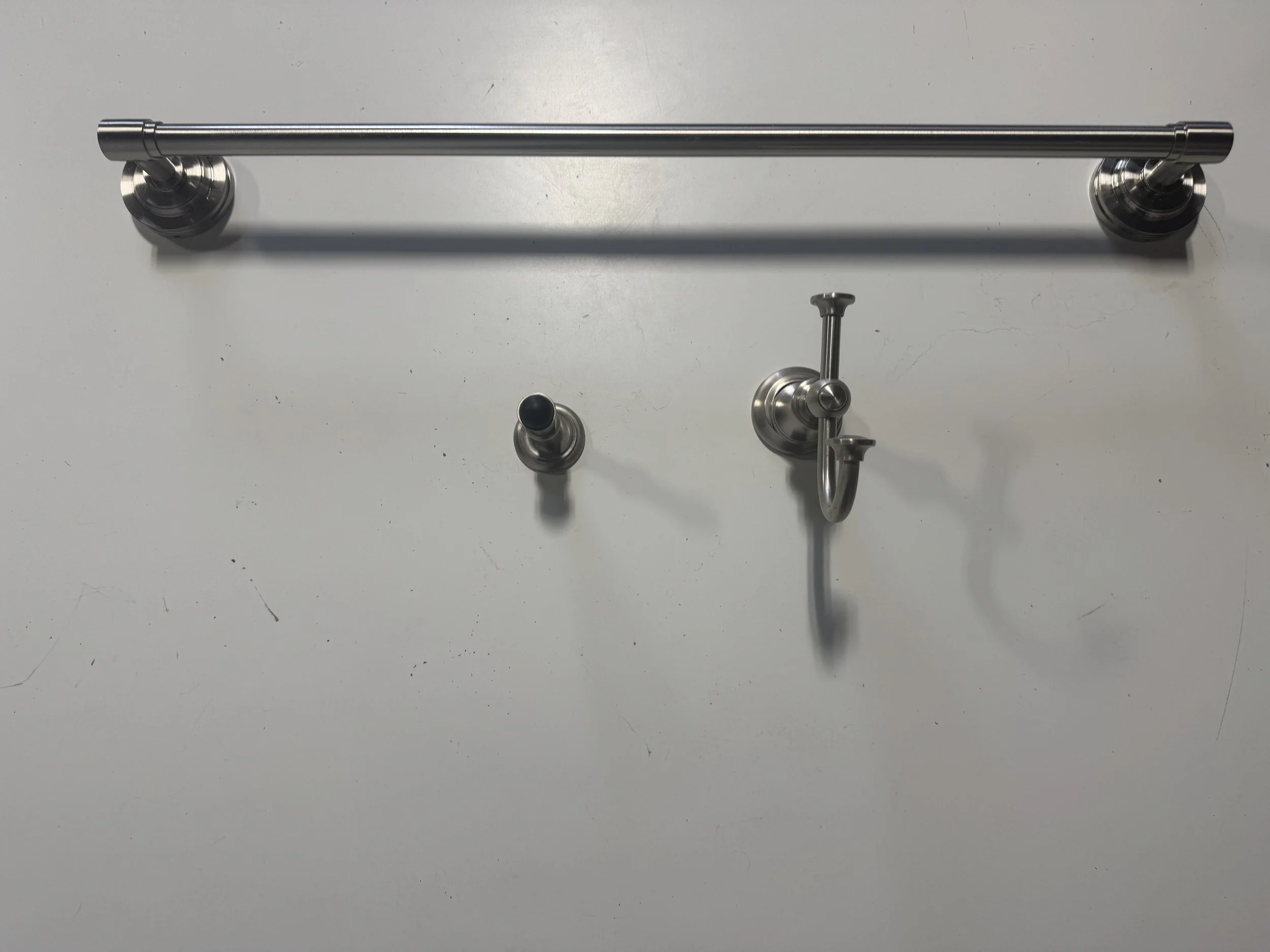 Polished Nickel Bath Accessory Set Z999 Set F