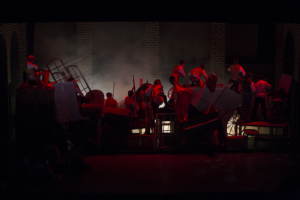 Les Misérables Student Edition - Scenic and Lighting Design