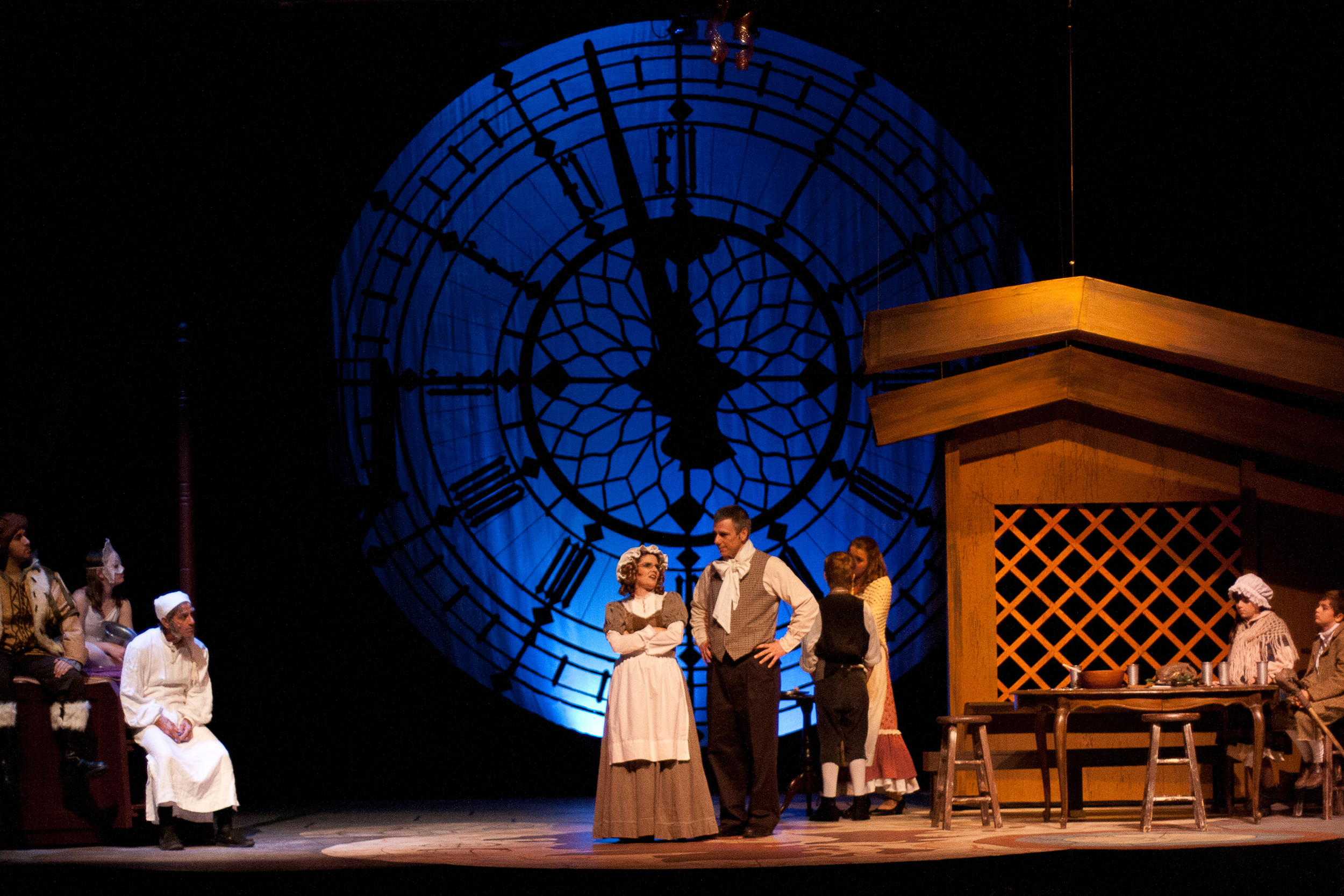 Scrooge: The Musical - Scenic Design