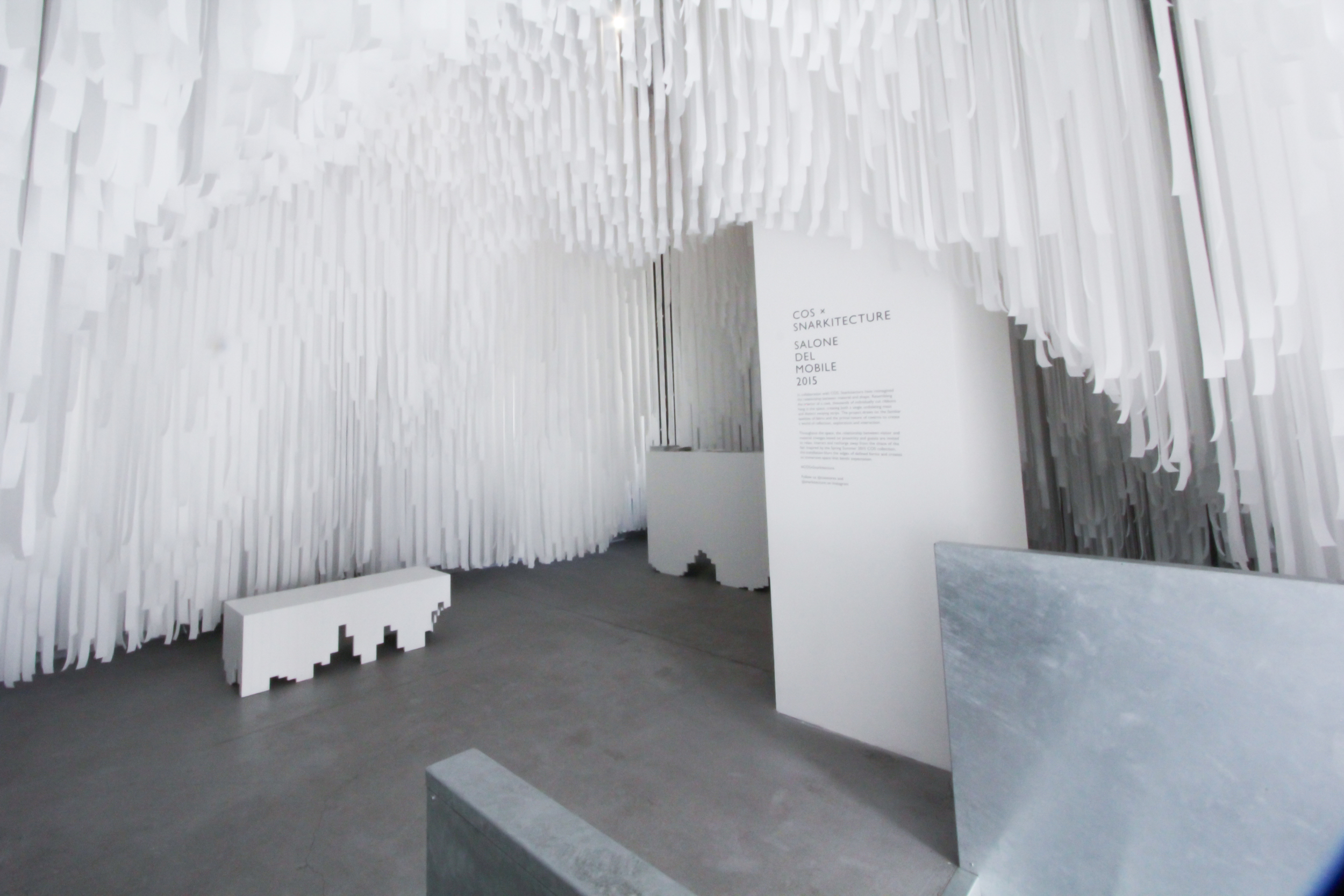 COS x Snarkitecture: Relaxing cave that reflects COS design philosophy ...
