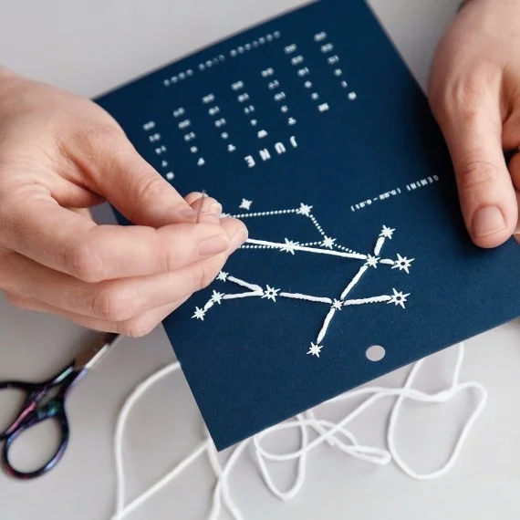2016 Stitch The Stars Calendar Kit by Heather Lins
