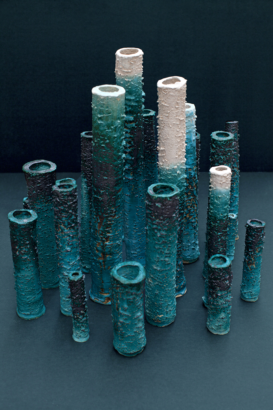 Ceramic vessels. Oxidation Aftermath.