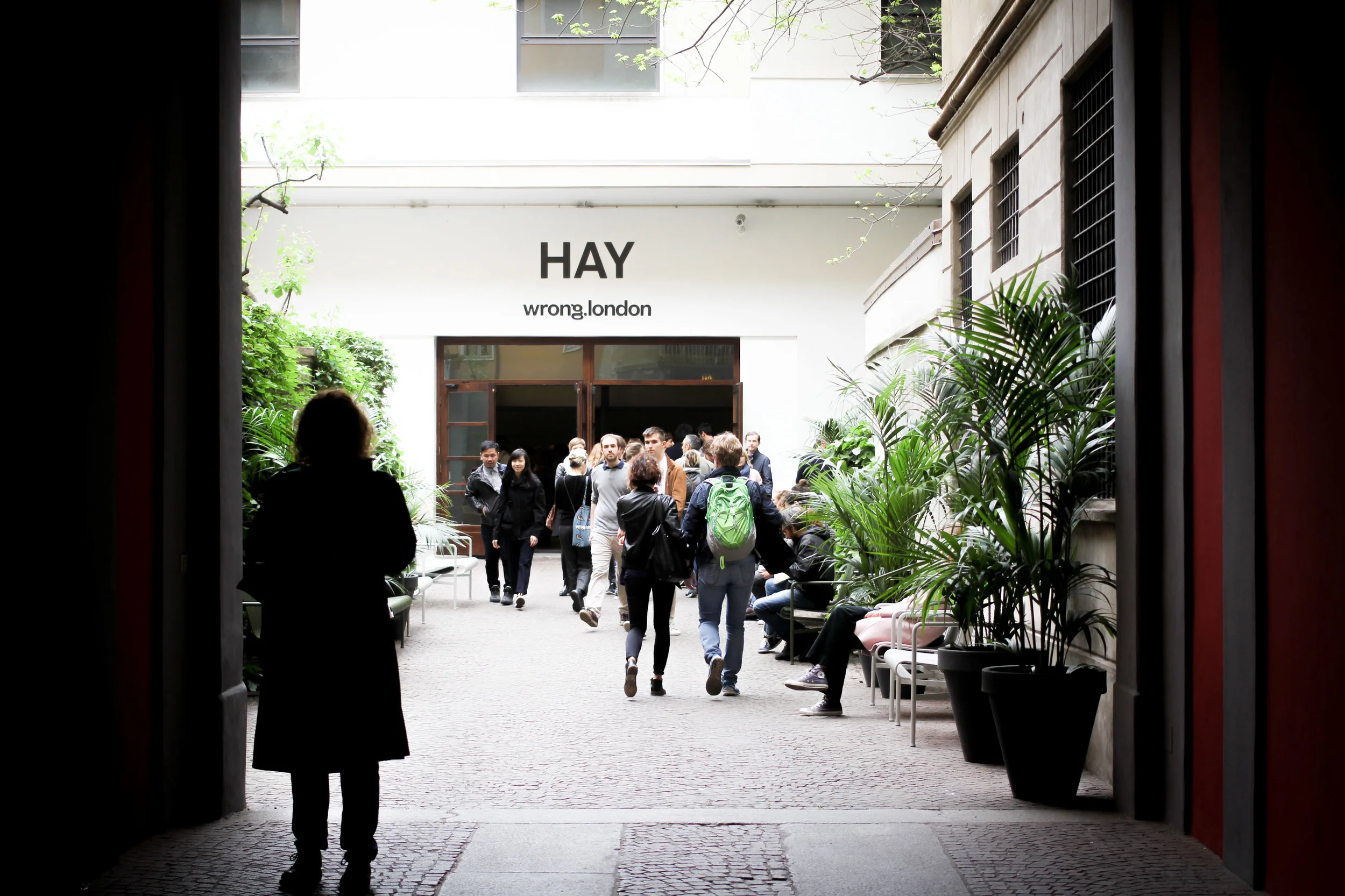 Entrance. HAY. Fuorisalone. image©futurecrafter
