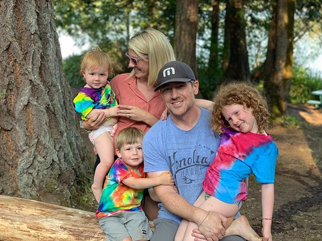If we look a bit rundown it&rsquo;s because we have been going full speed this weekend! First stop: camp out with 7 families, including 21 kids all under 7. We love this community!!
